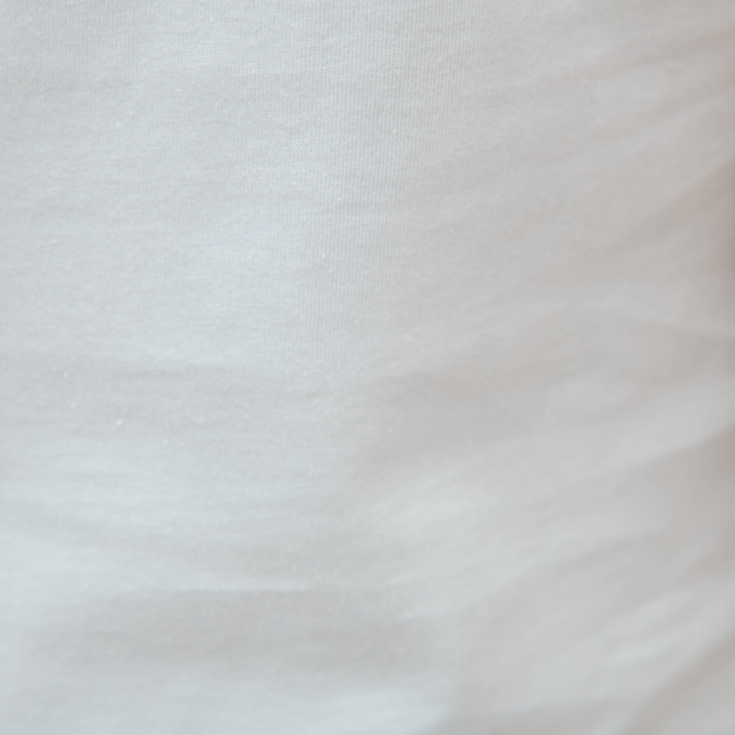 T-shirt droit en coton col rond gris clair homme