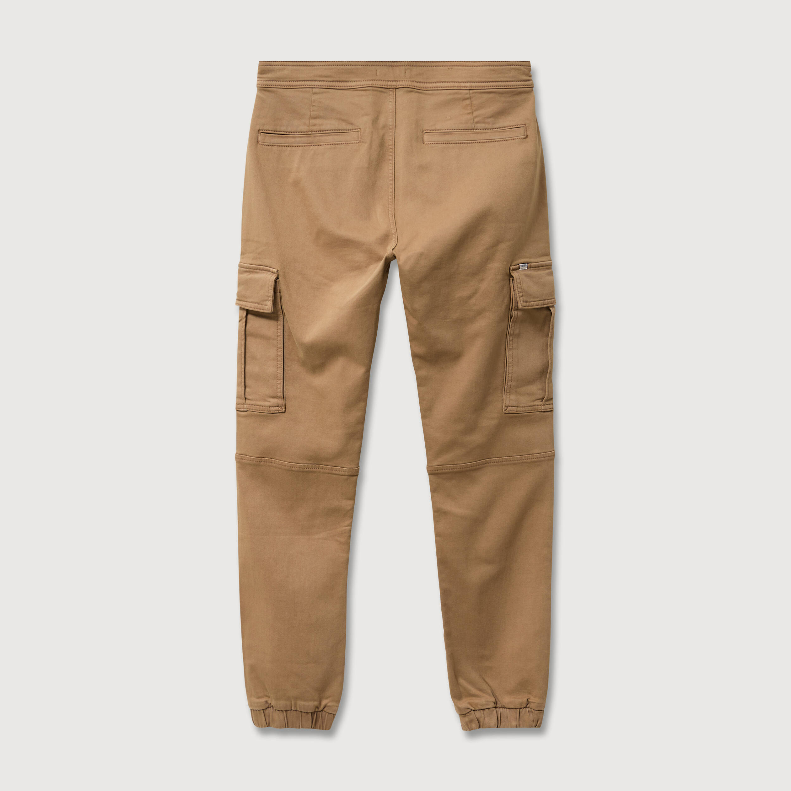 Pantalon battle bas resserr&eacute; vert kaki homme