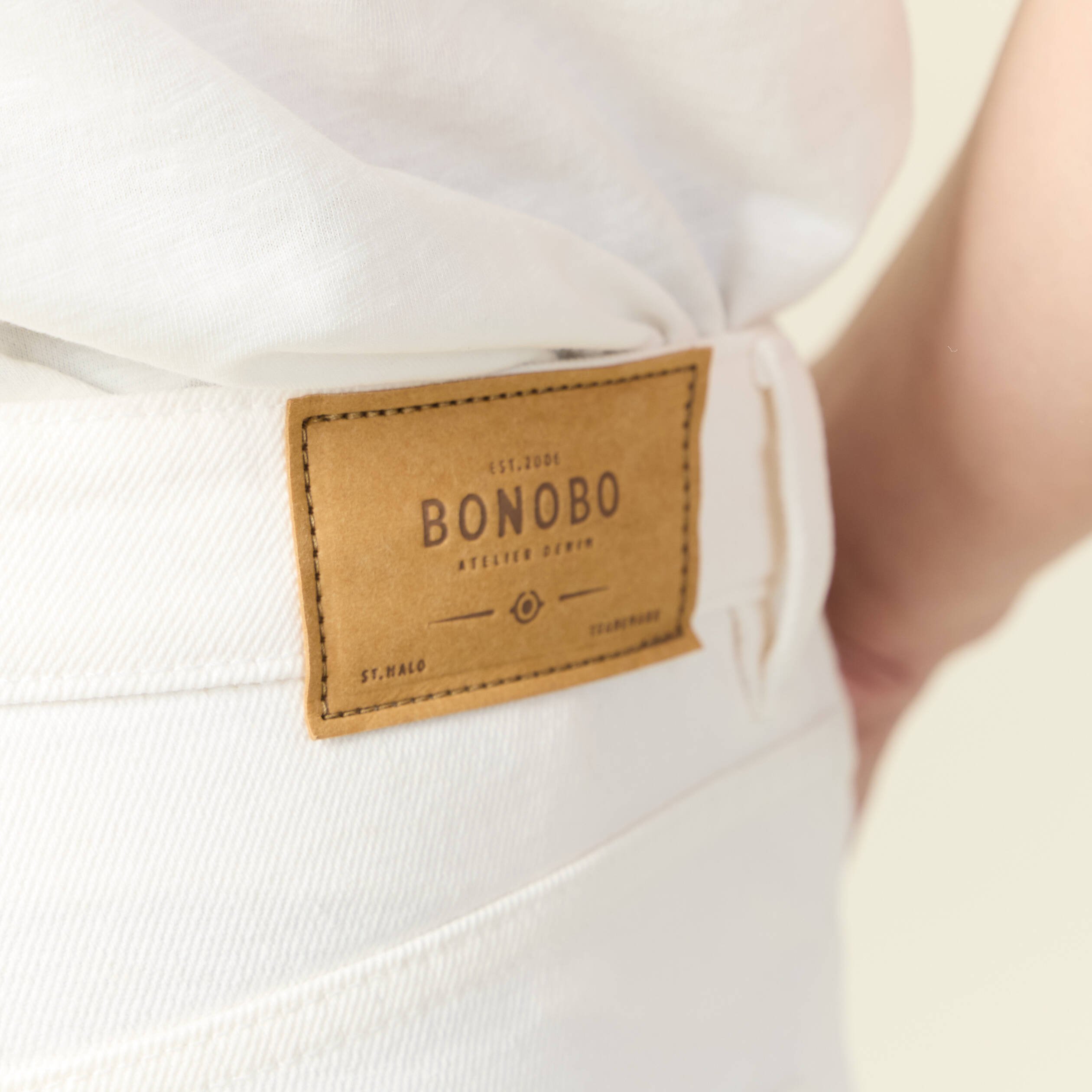 jeans large relaxed denim blanc homme Jeans large relaxed denim blanc homme