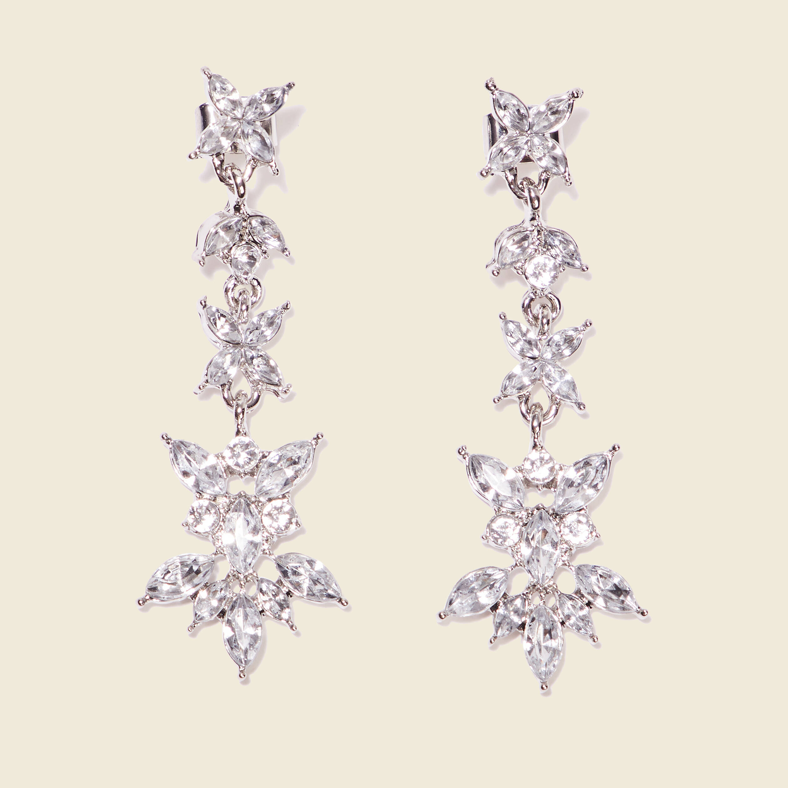 boucles doreilles pendantes gris argent femme Boucles d'oreilles pendantes gris argent femme