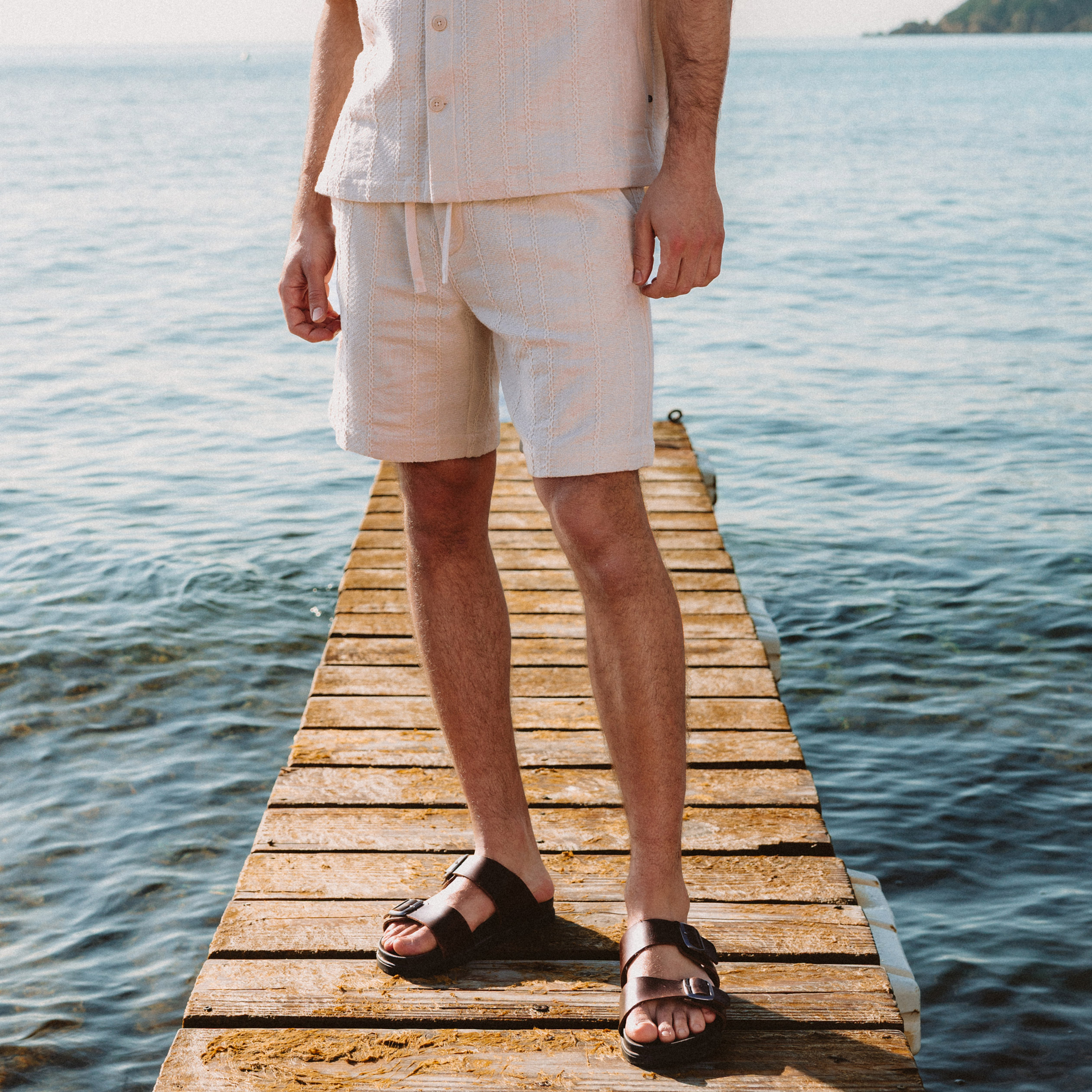 Bermuda ecru homme