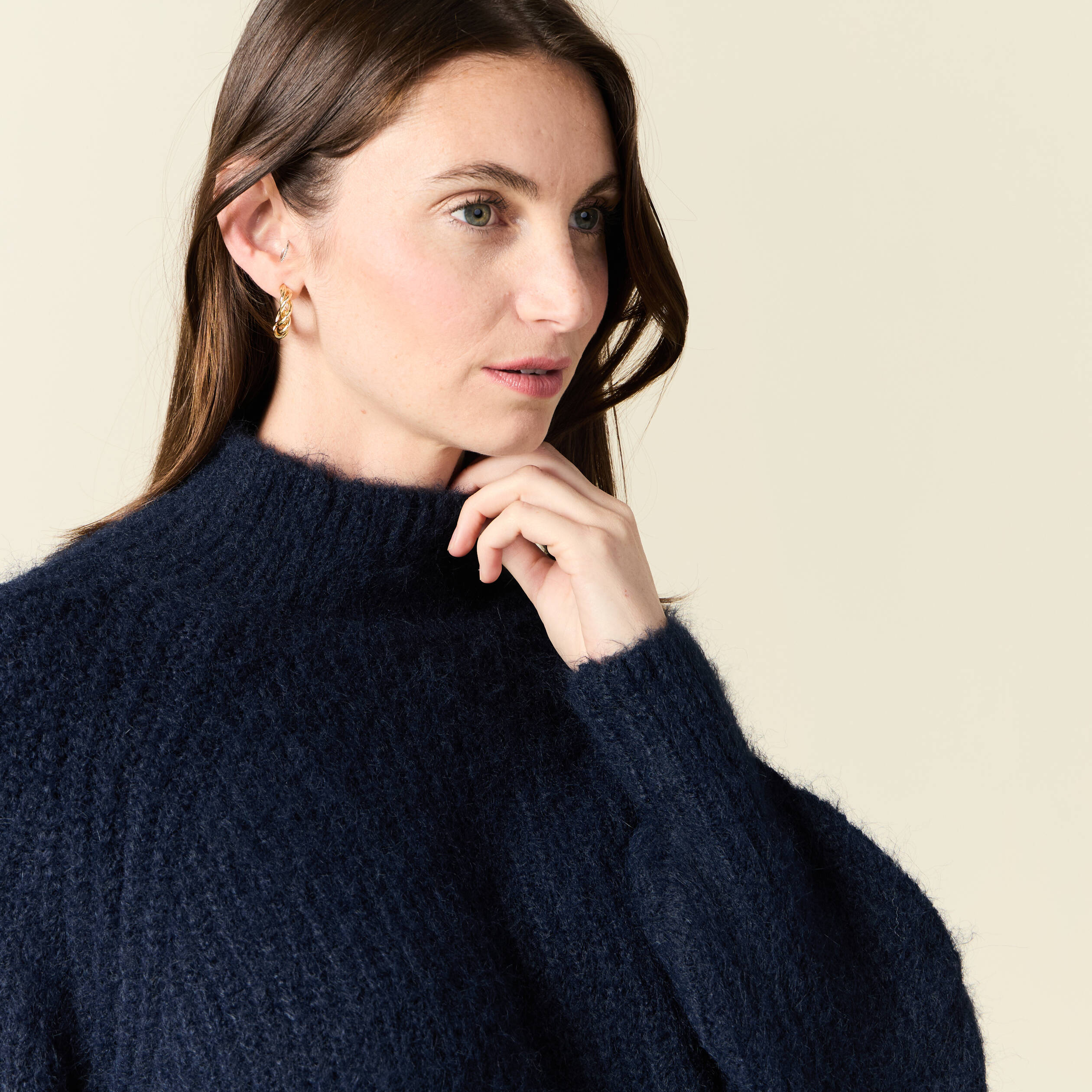 pull manches longues bleu marine femme Pull manches longues bleu marine femme