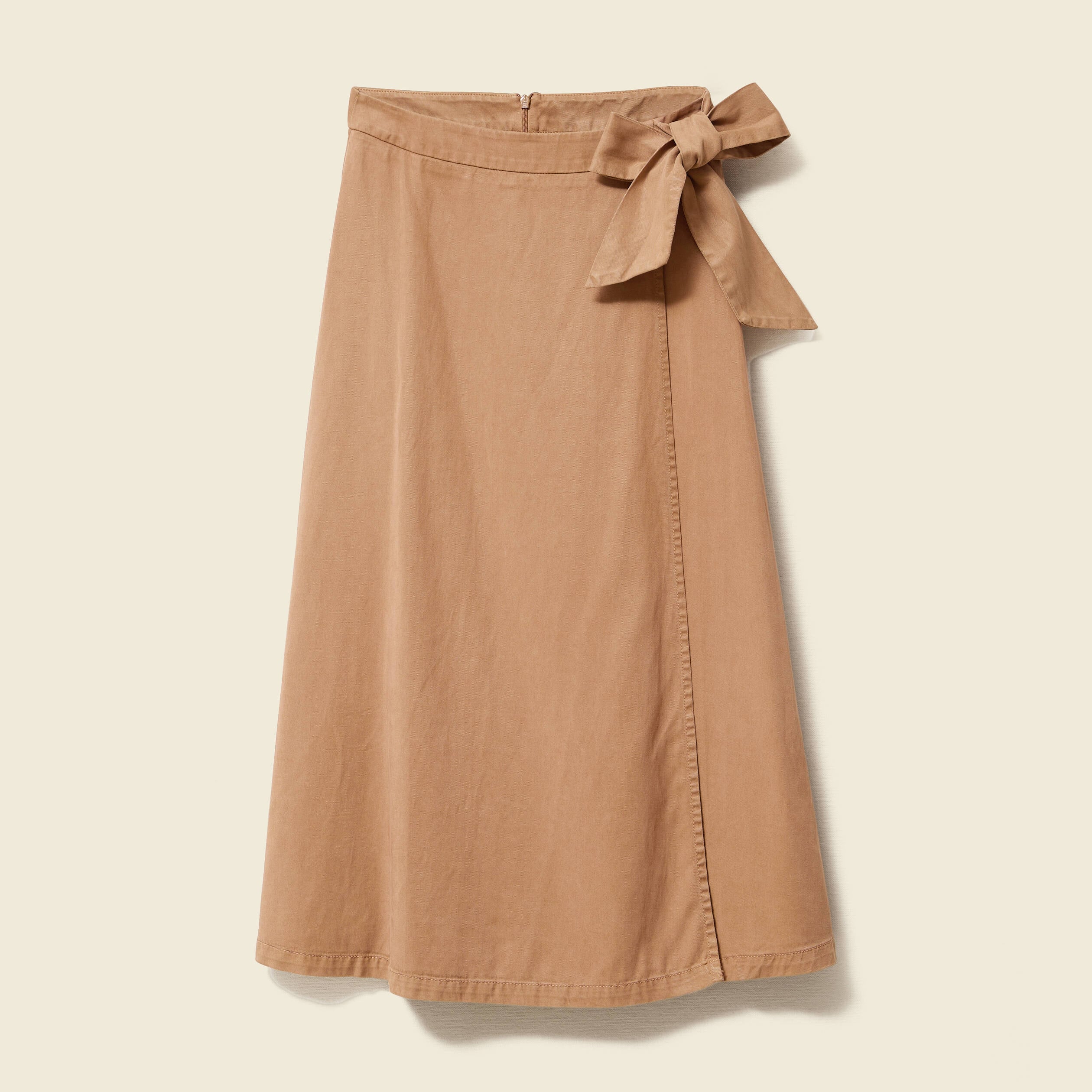 Jupe marron clair femme