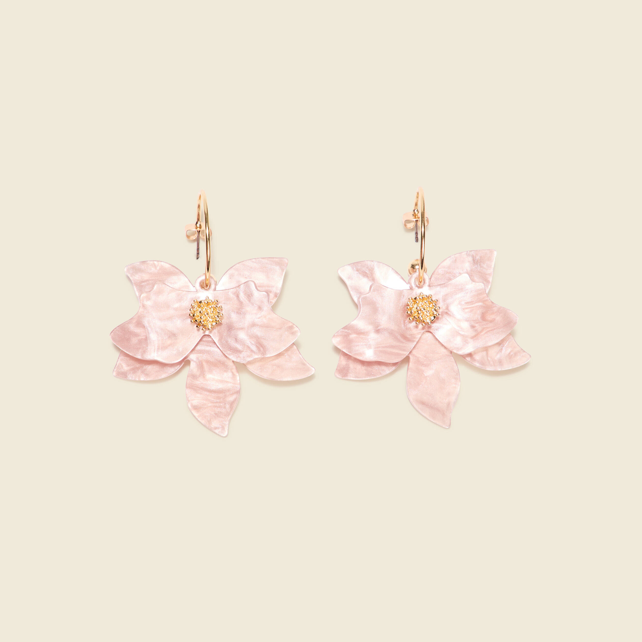 boucles doreilles pendantes vieux rose femme Boucles d'oreilles pendantes vieux rose femme