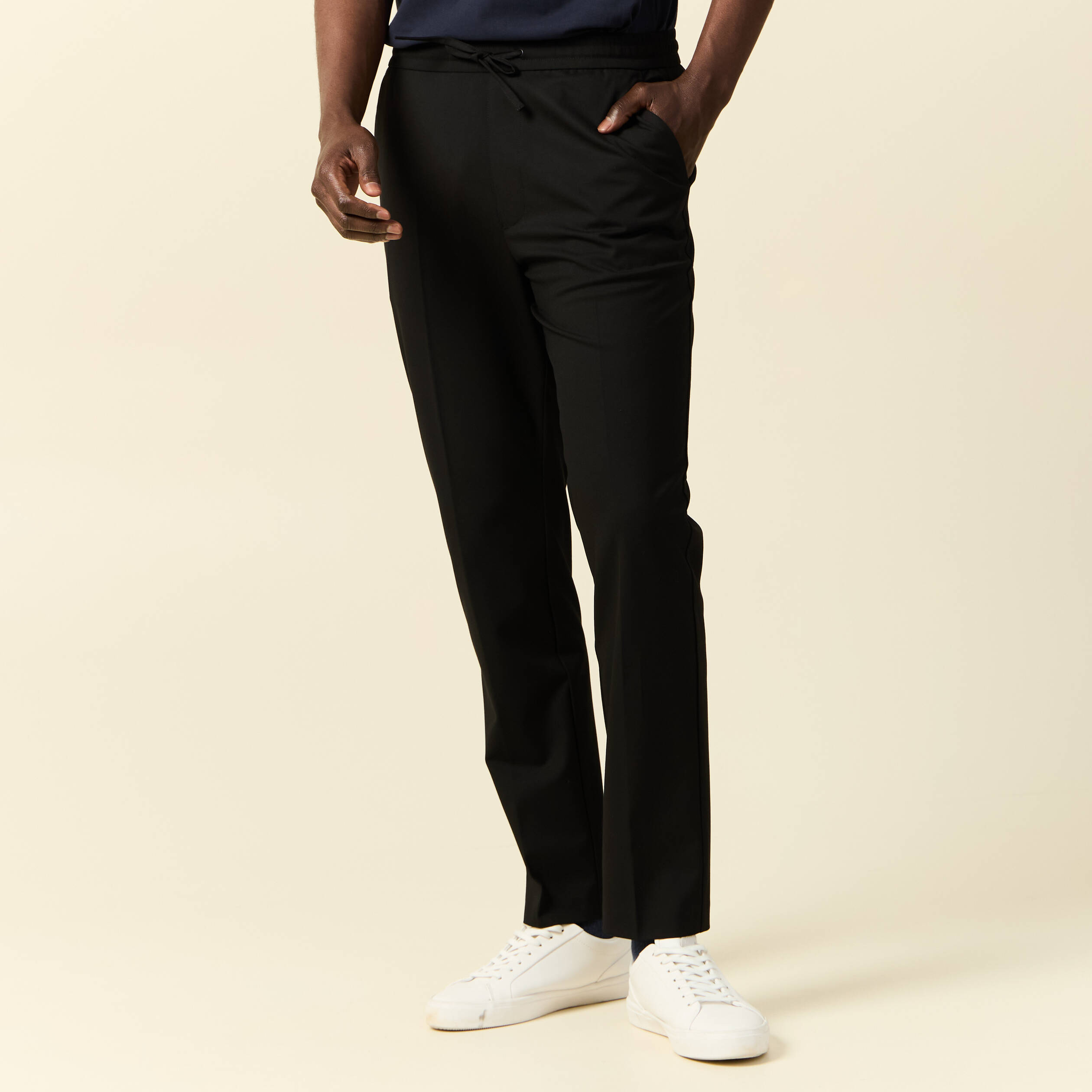 pantalon jogger noir homme Pantalon jogger noir homme