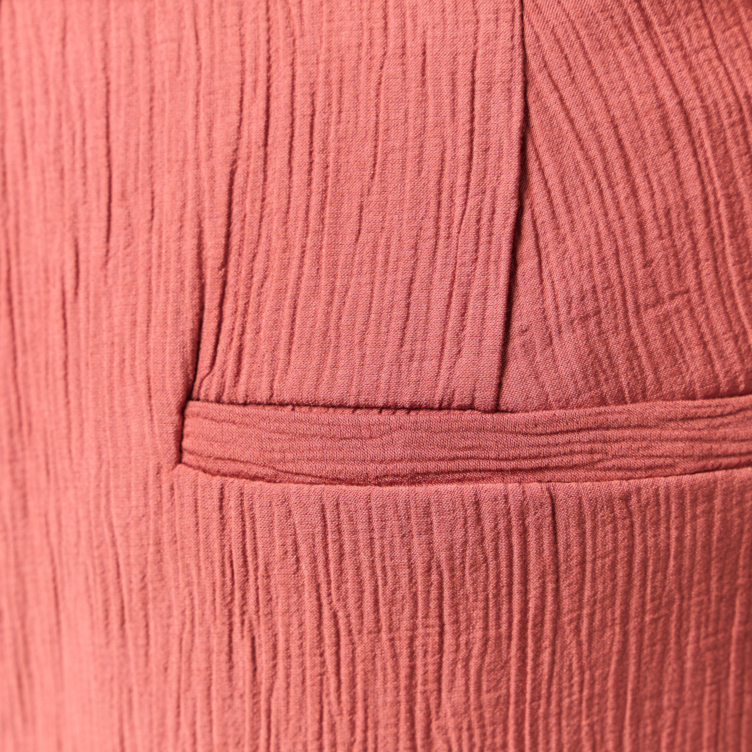 pantalon large a pinces vieux rose femme Pantalon large à pinces vieux rose femme