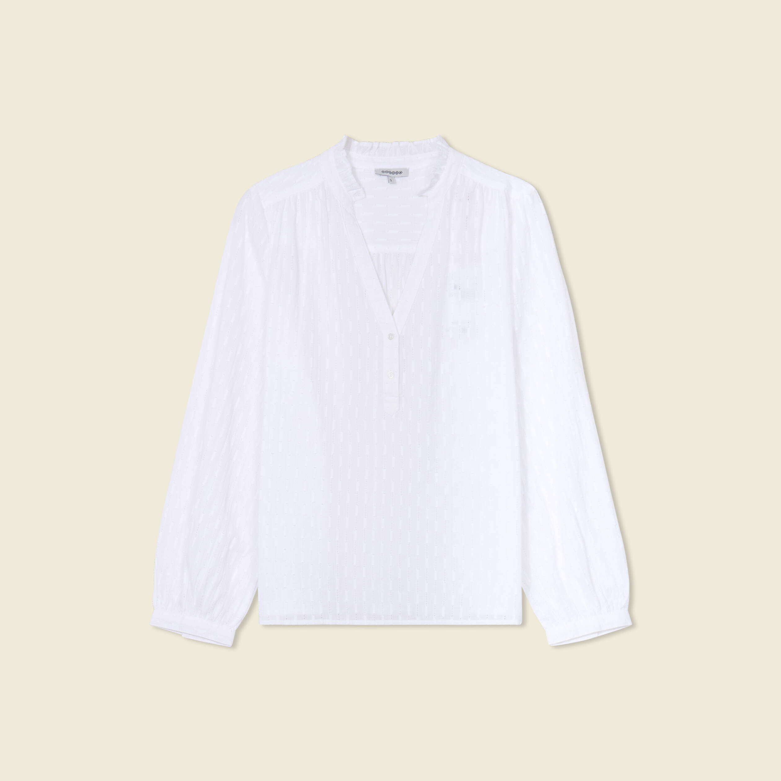 blouse manches longues blanc femme Blouse manches longues blanc femme