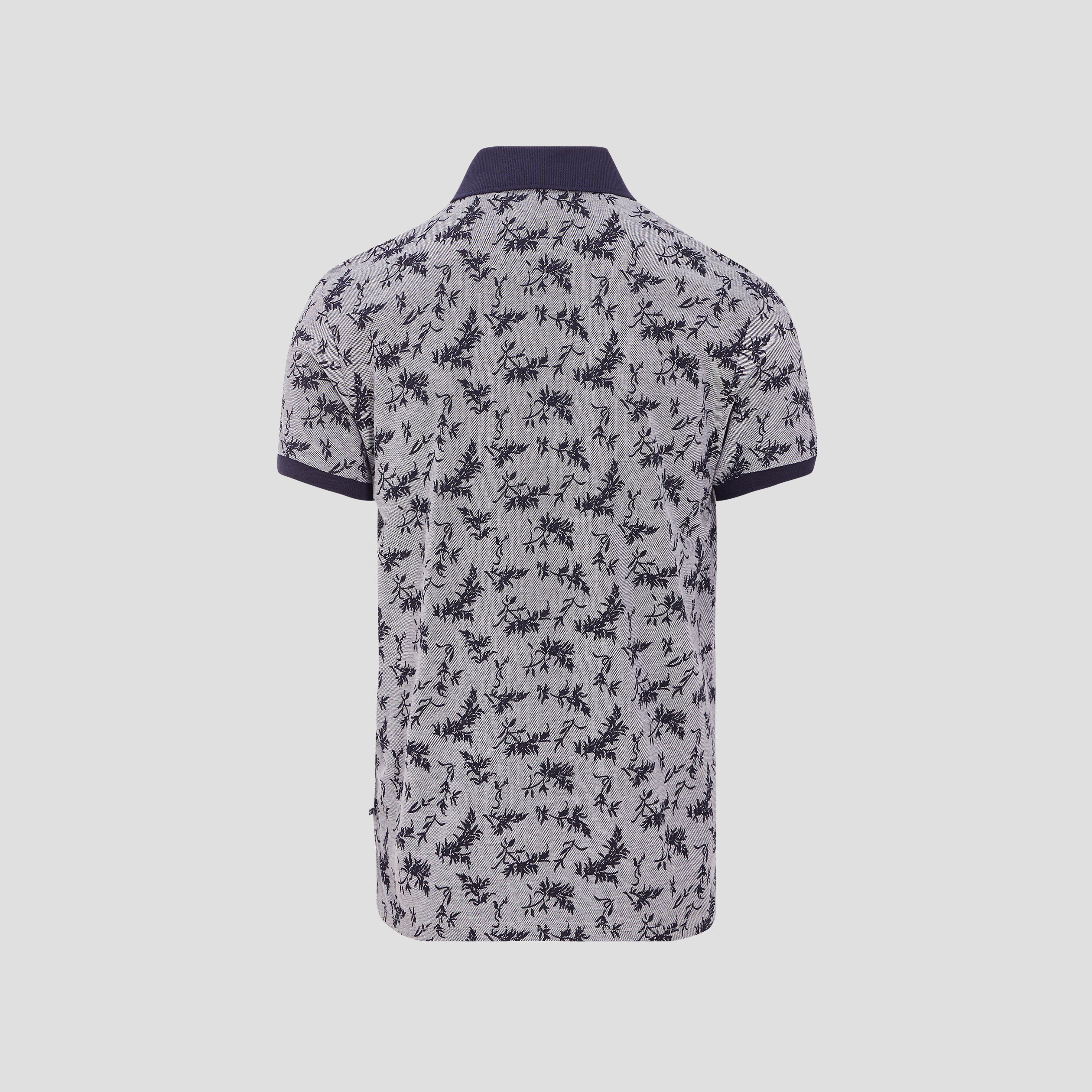 Polo manches courtes bleu foncé homme