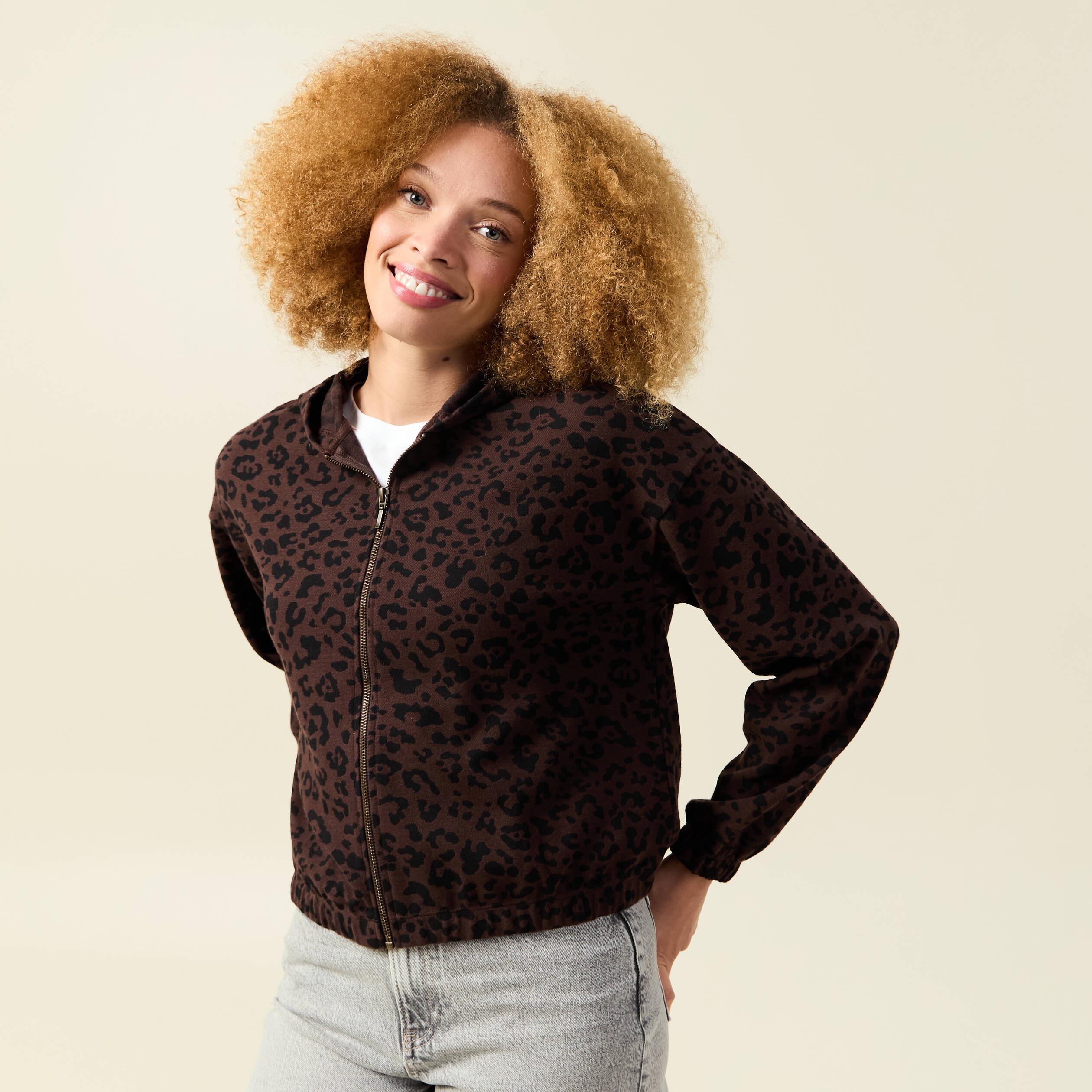 Manches Longues Gilet Court Ã Capuche Femme Gilet Sweat Droit