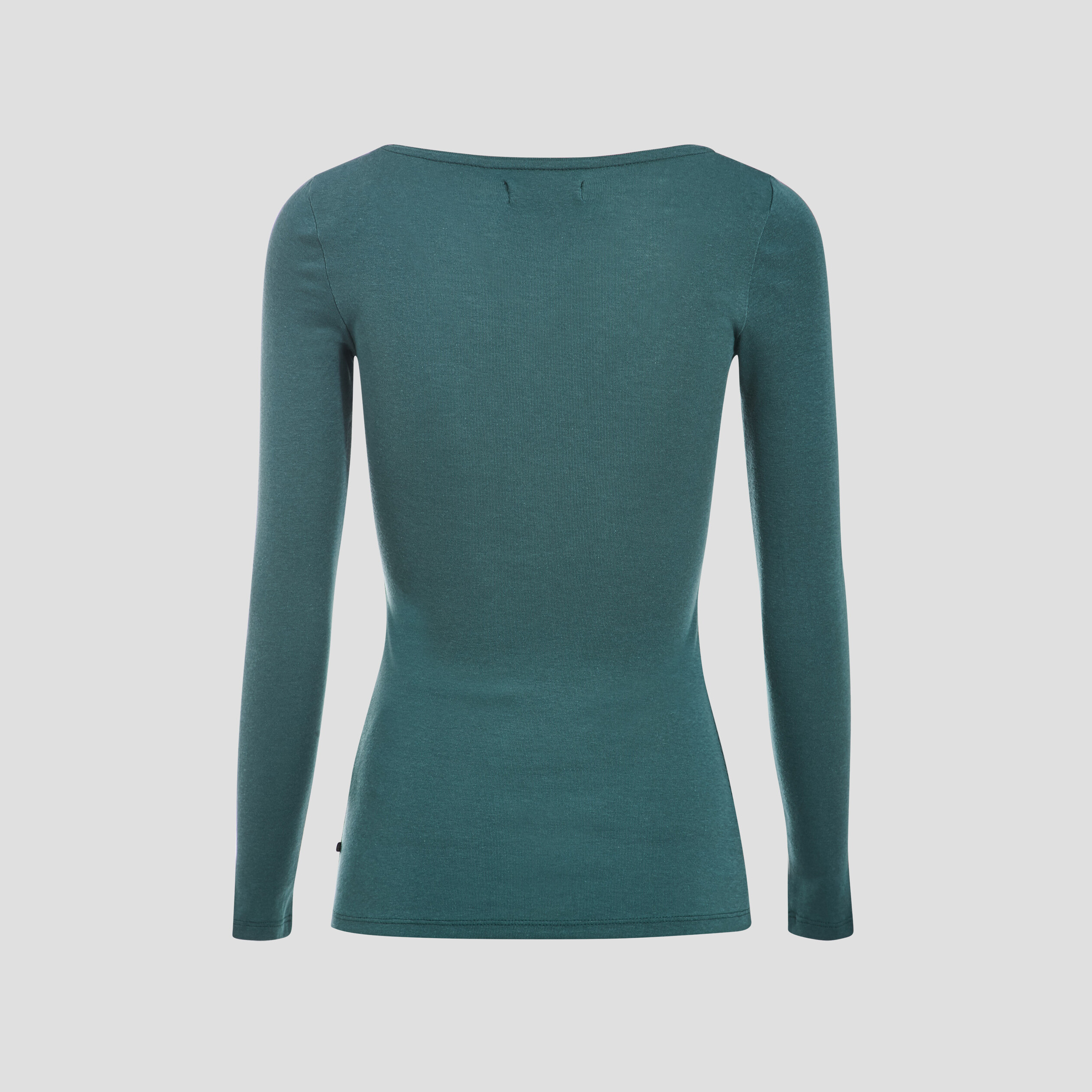 t shirt femme maille unie instinct vert canard femme T-shirt femme maille unie Instinct vert canard femme