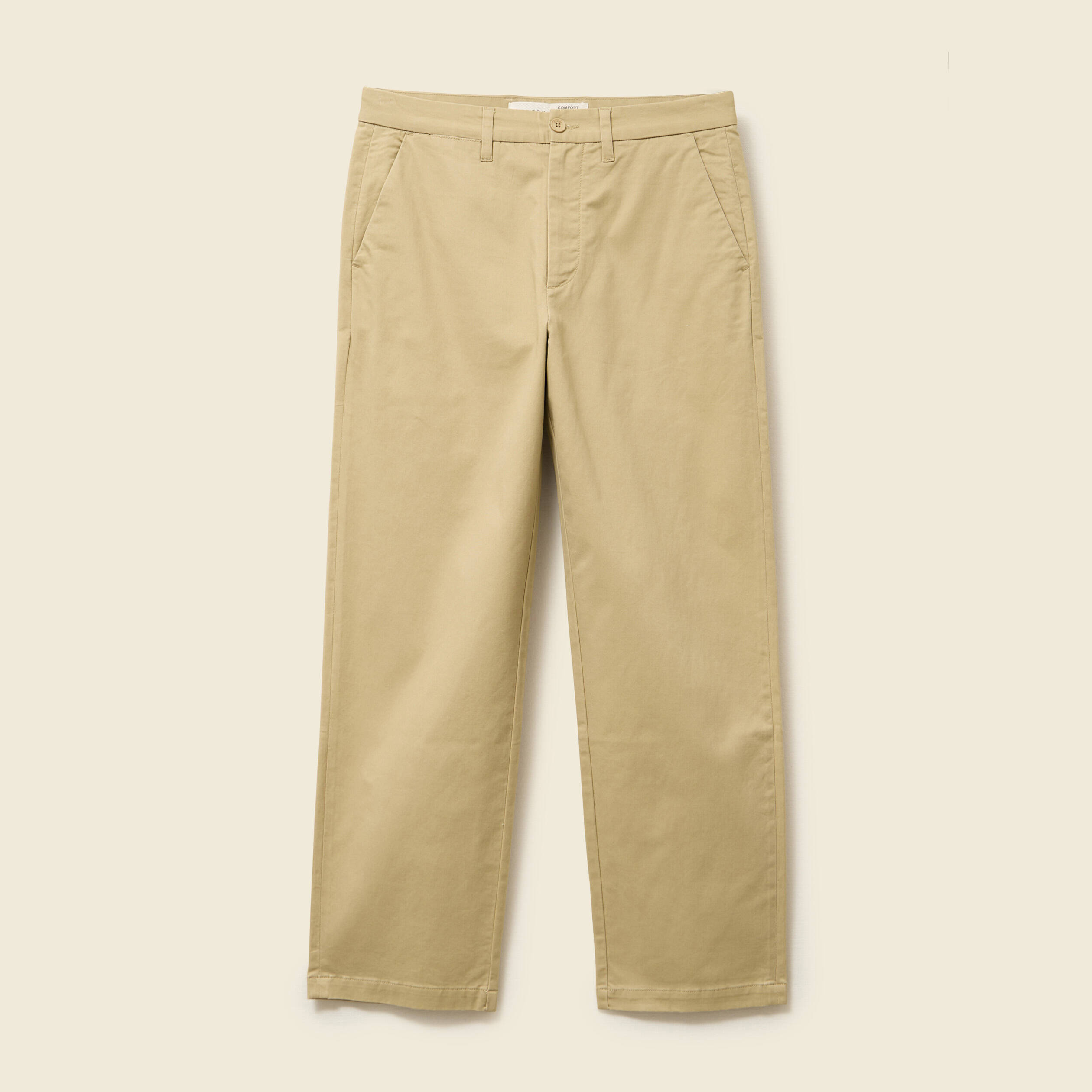 chino coupe straight beige homme Chino coupe straight beige homme