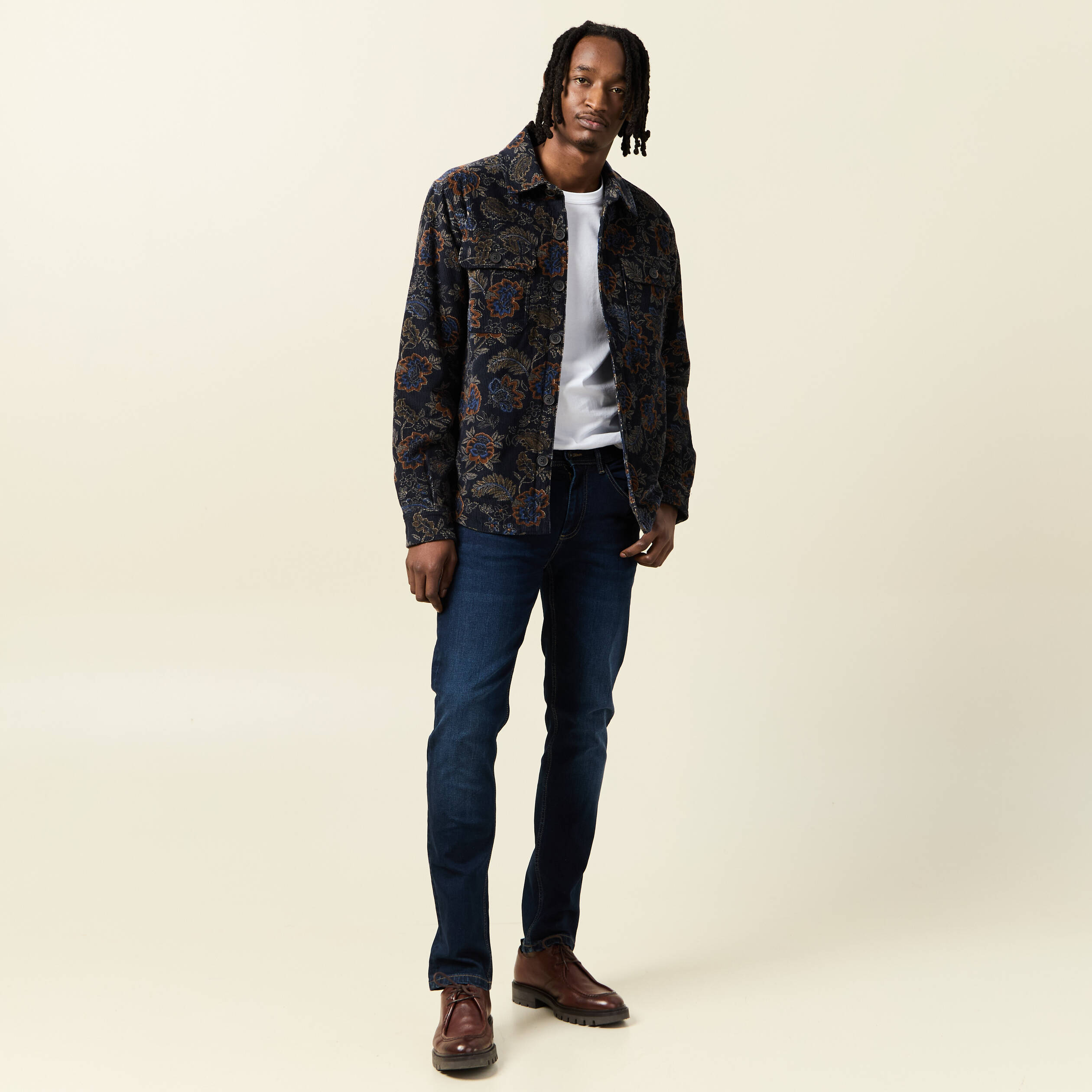 jeans slim eco responsable denim brut homme Jeans slim éco-responsable denim brut homme