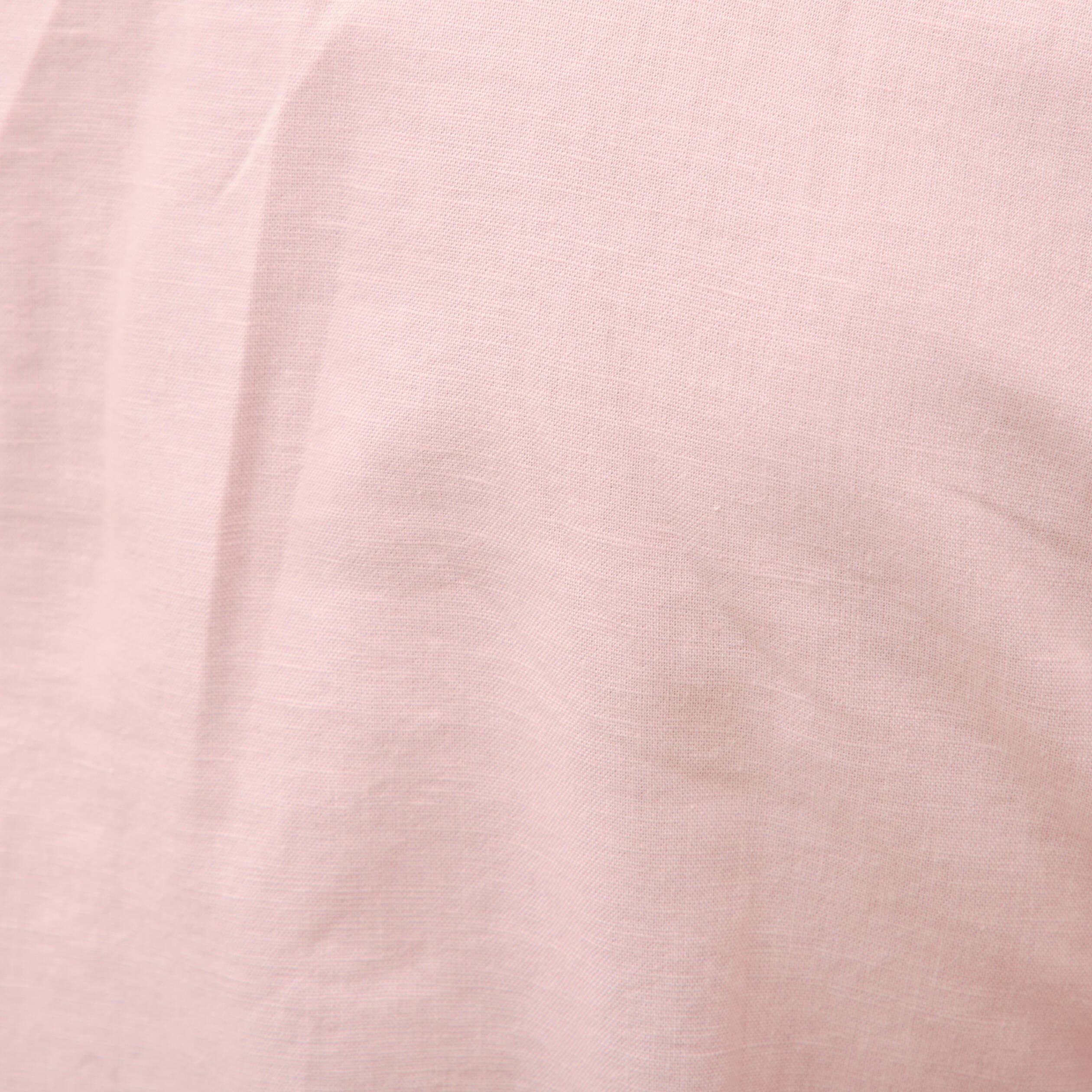 Chemise manches longues rose pastel homme