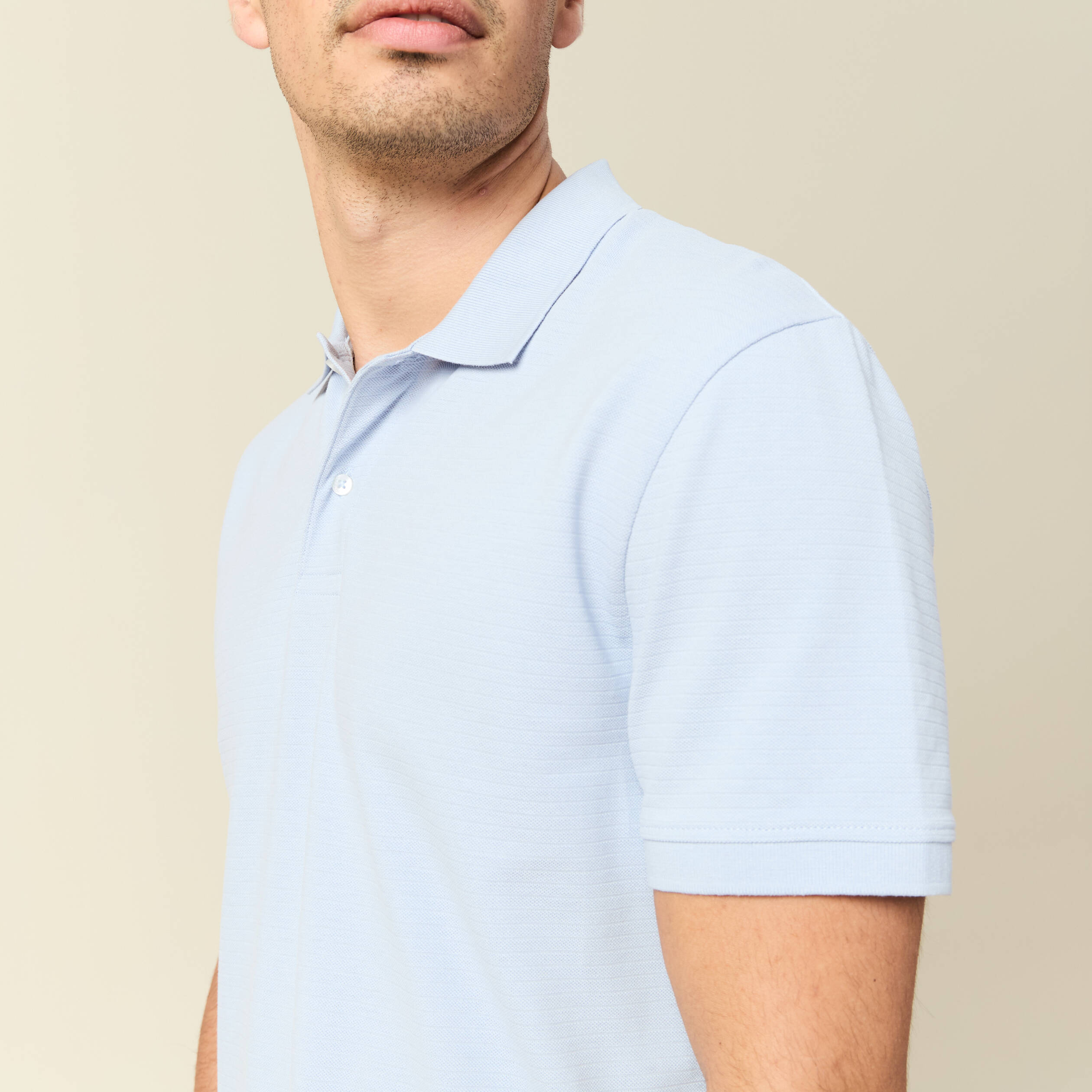 polo eco responsable denim snow gris homme Polo éco-responsable denim snow gris homme