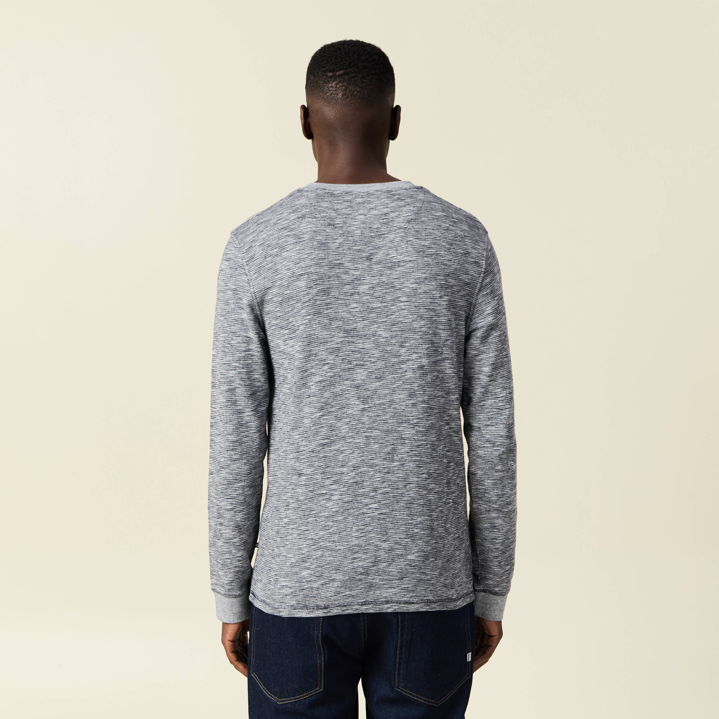 t shirt eco responsable bleu fonce homme T-shirt éco-responsable bleu foncé homme