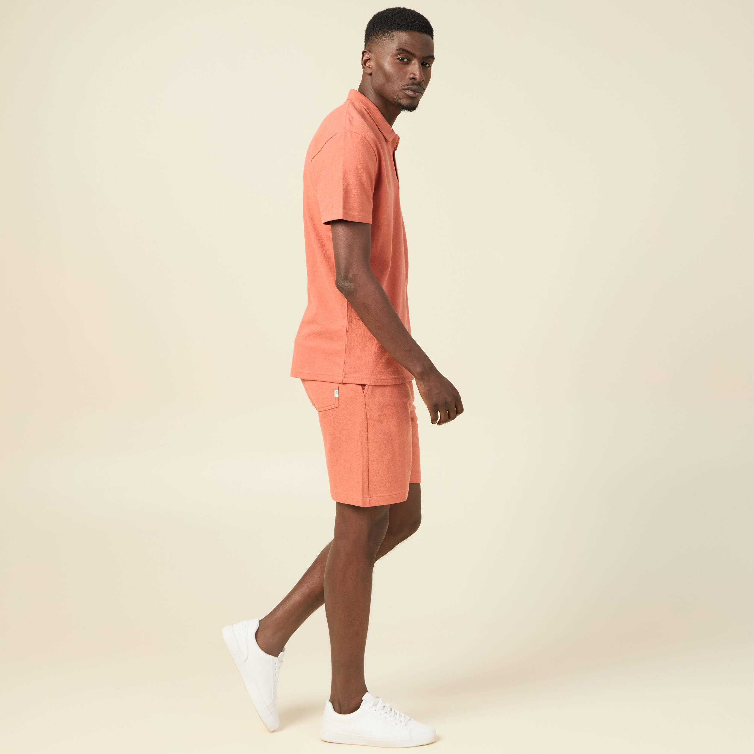 polo manches courtes rose homme Polo manches courtes rose homme