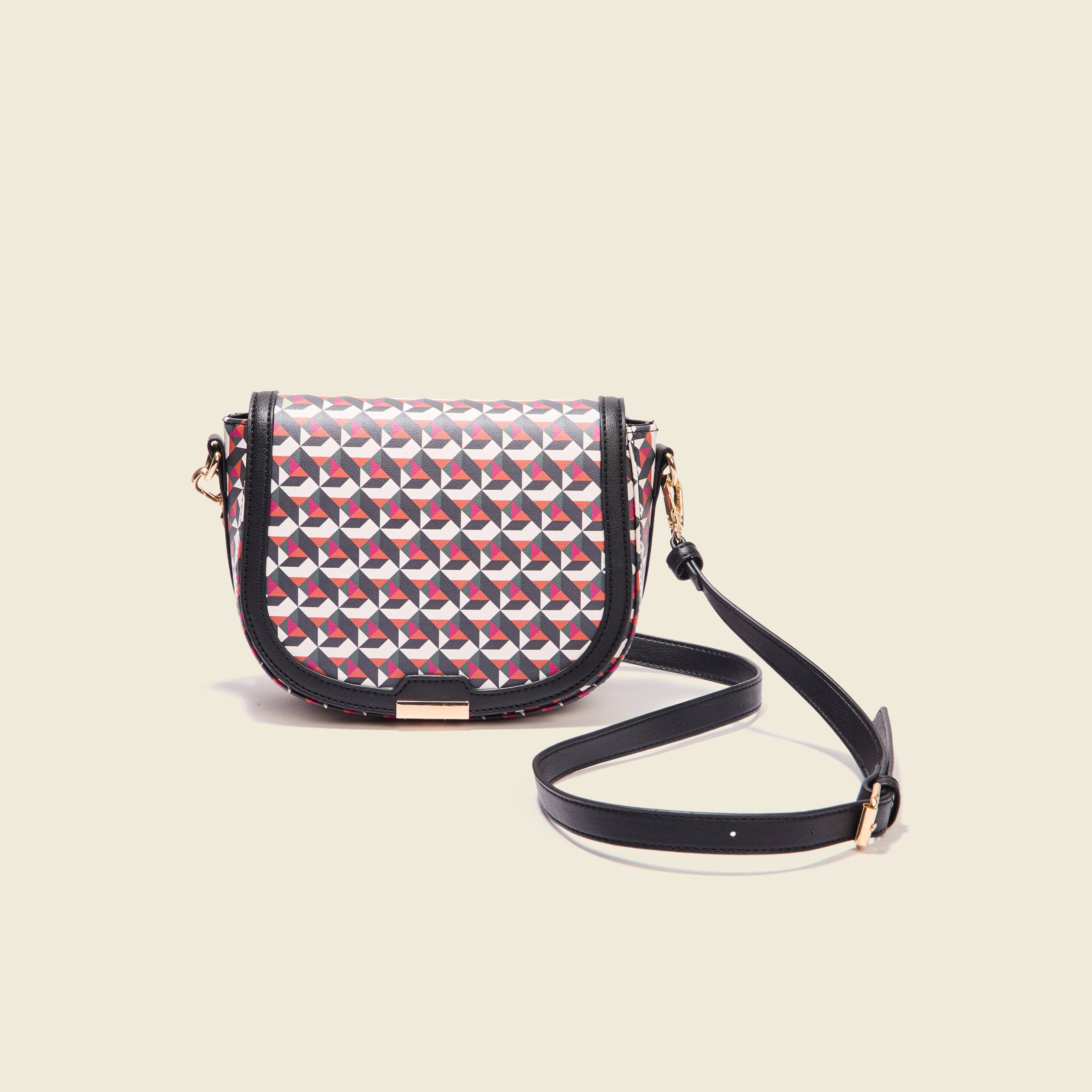 sac rond a bandouliere multicolore femme Sac rond à bandoulière multicolore femme