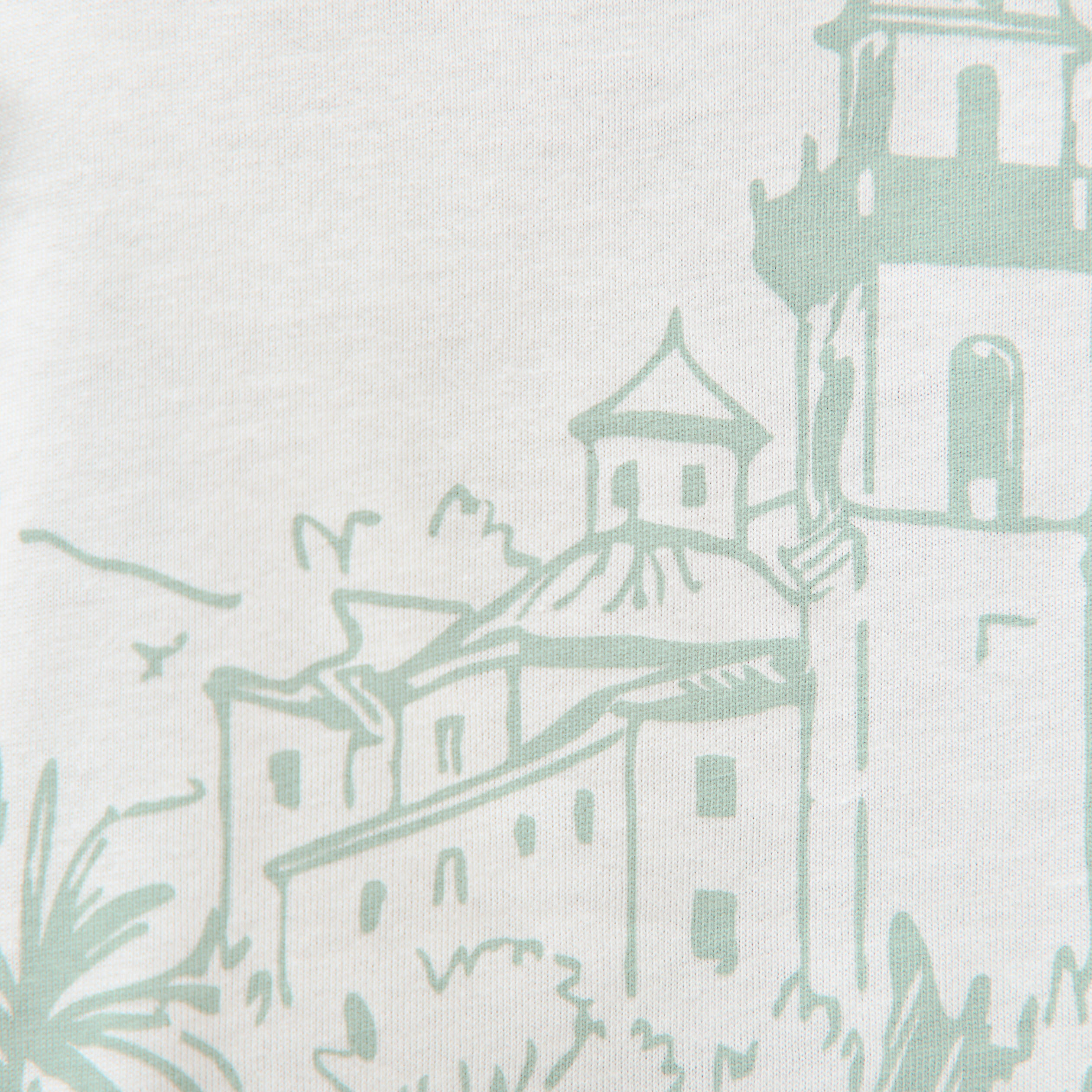 T-shirt en coton ecru homme