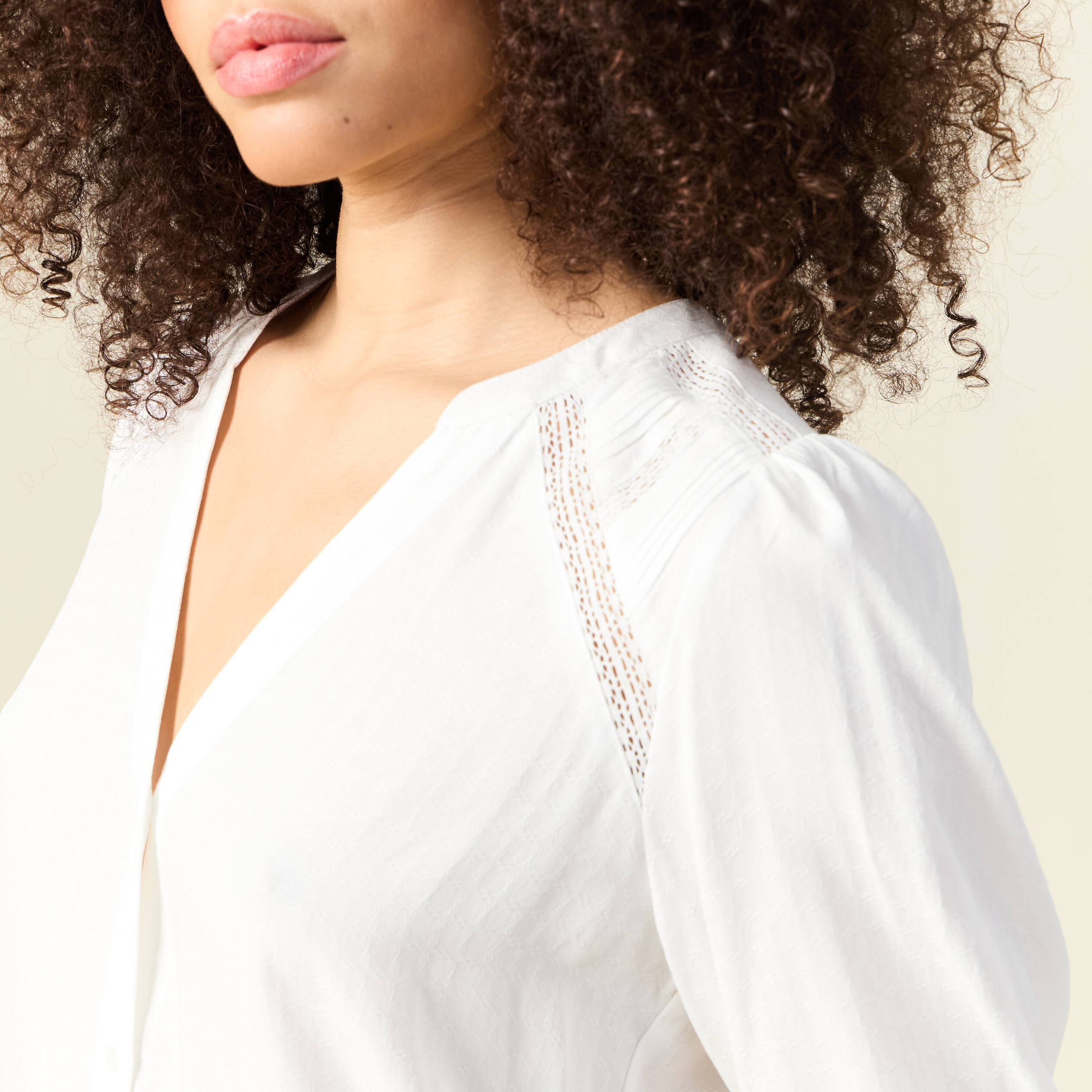 chemise manches courtes ecru femme Chemise manches courtes ecru femme