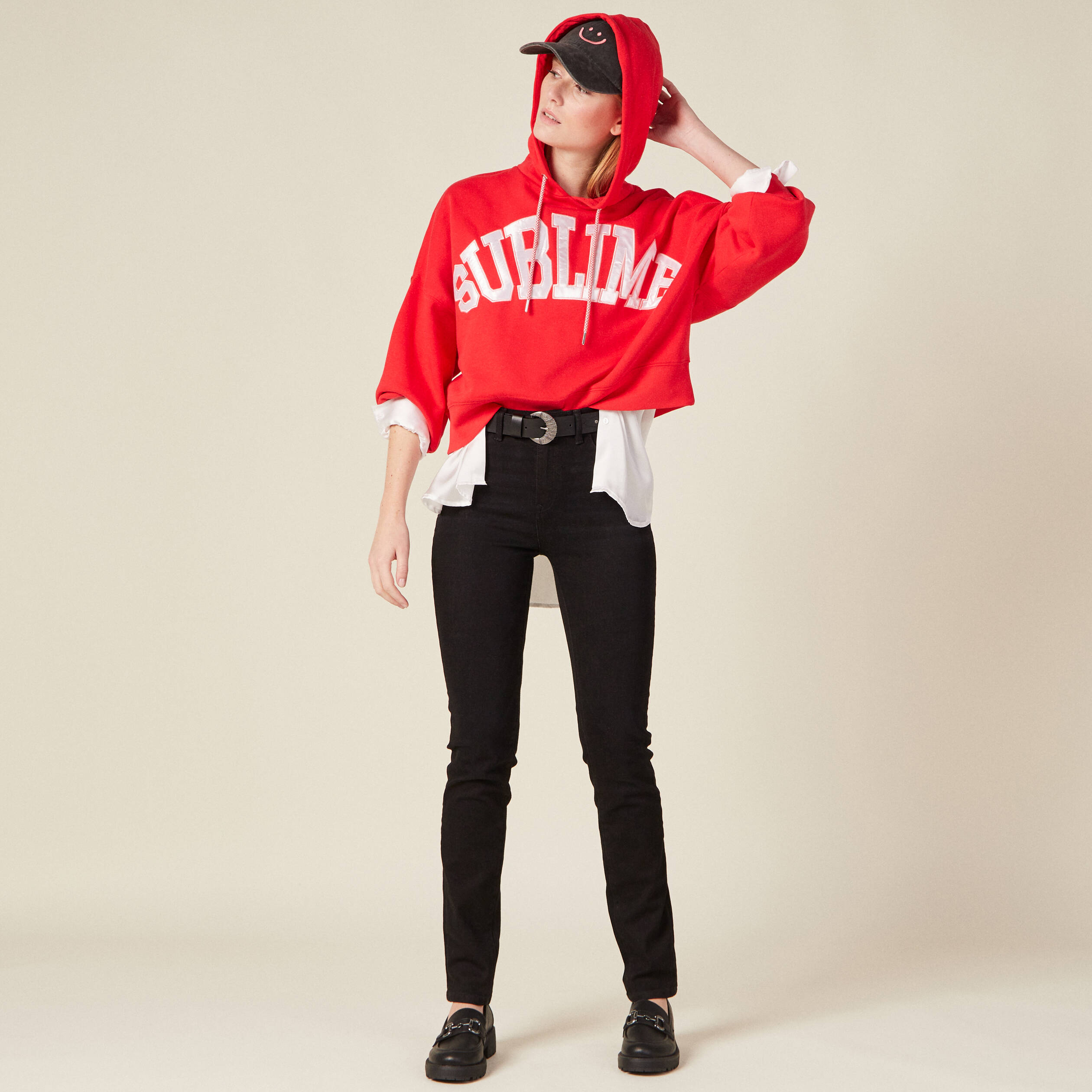 jeans slim taille haute denim noir femme Jeans slim taille haute denim noir femme