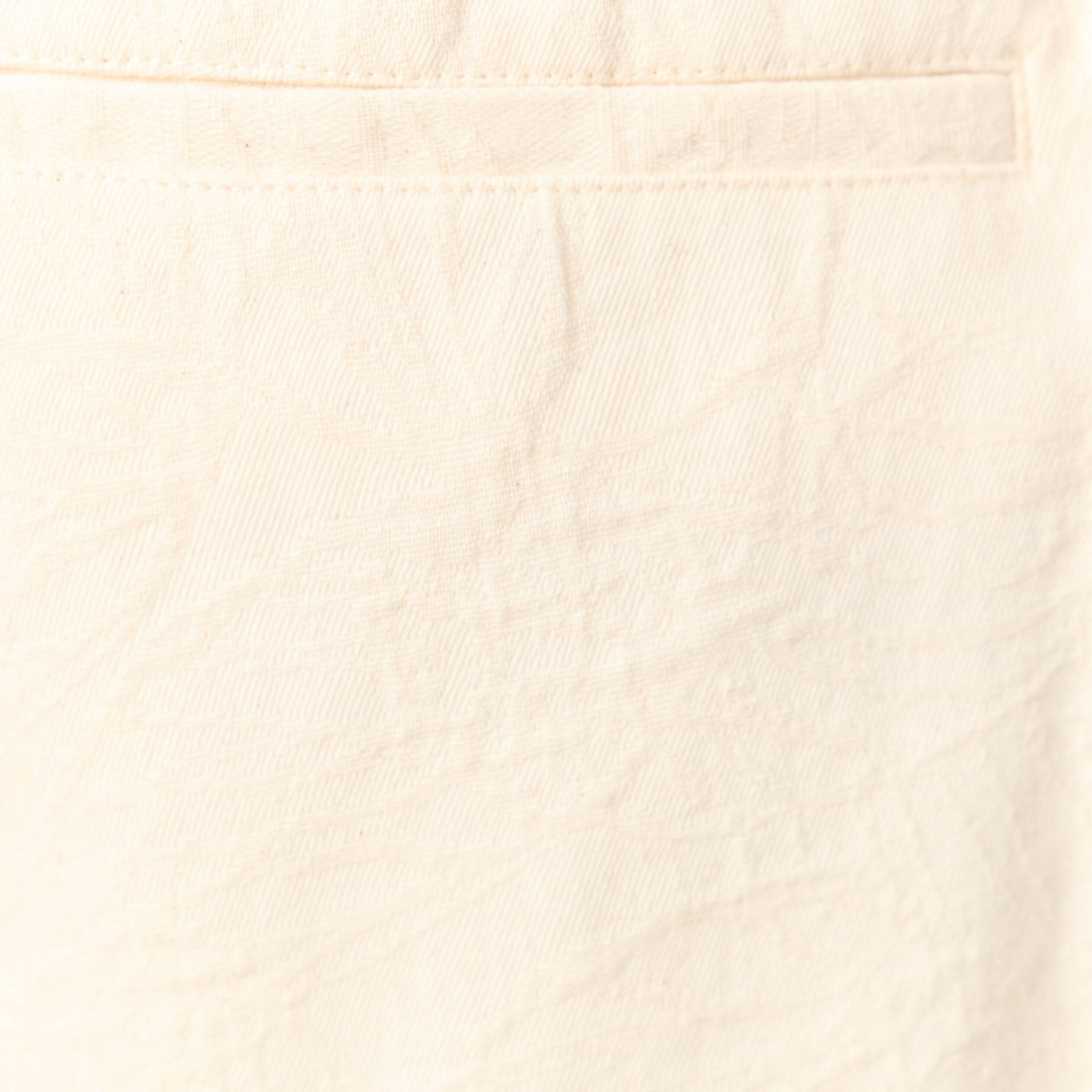 bermuda droit a coulisse ecru homme Bermuda droit à coulisse ecru homme