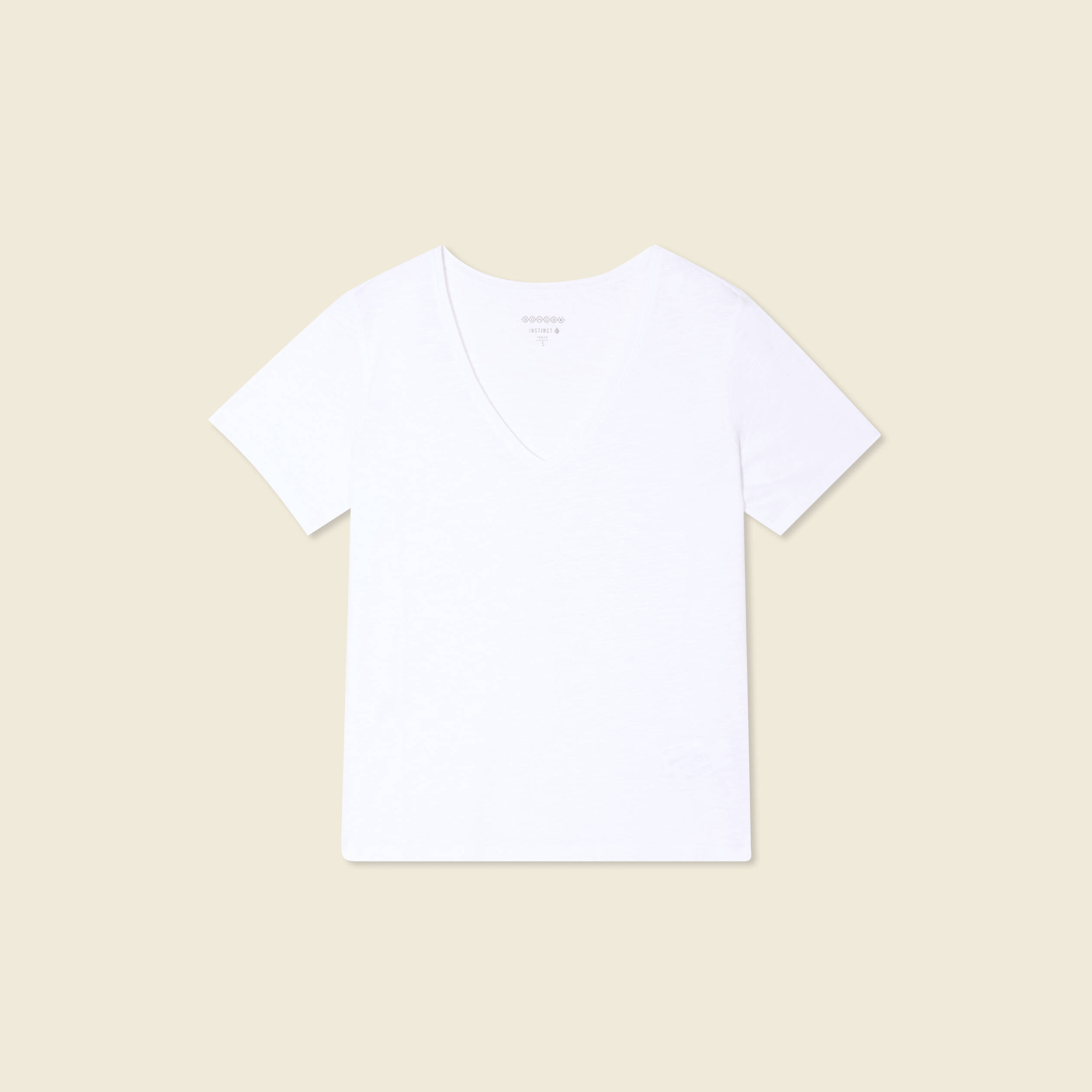 t shirt manches courtes blanc femme T-shirt manches courtes blanc femme