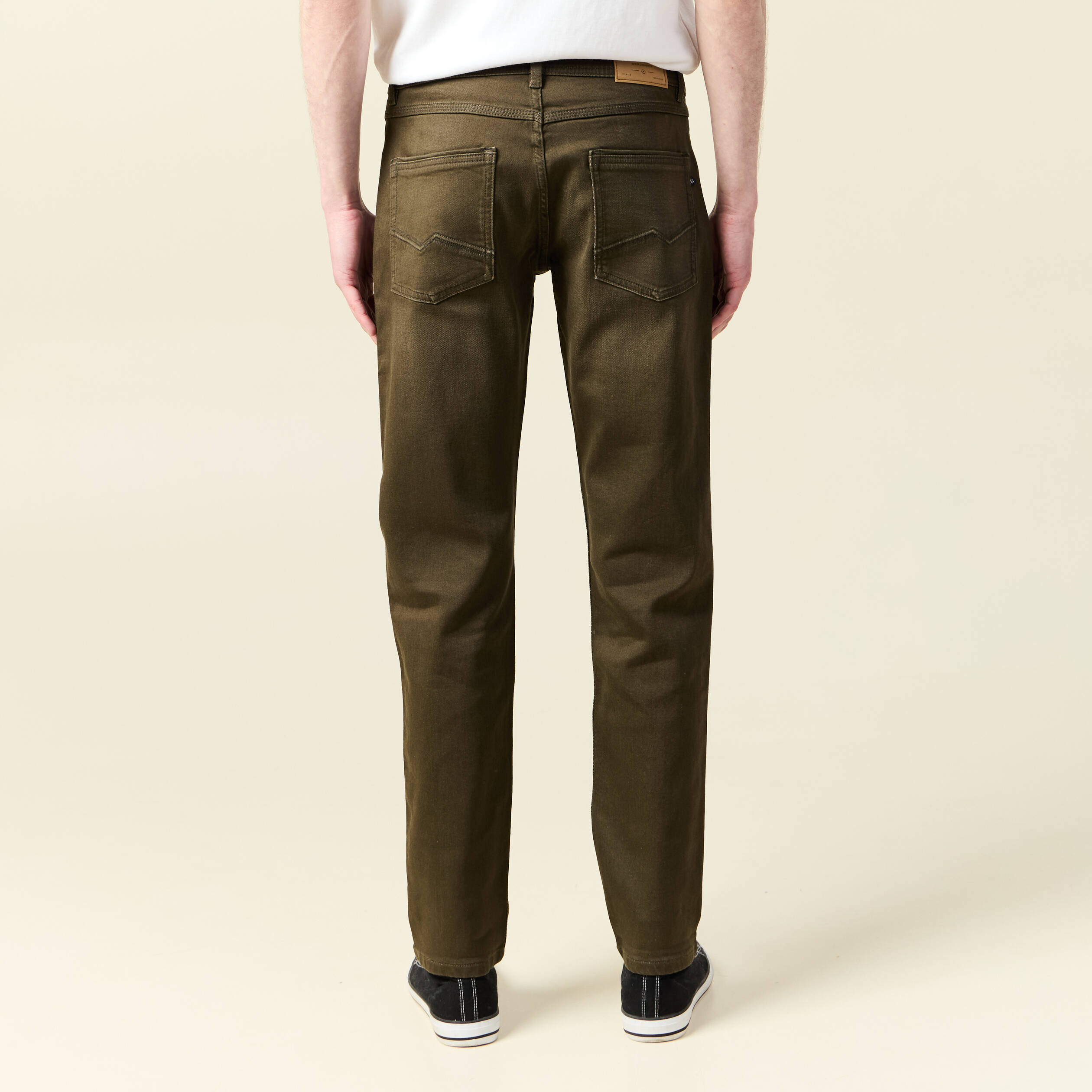 jeans straight longueur 32 denim taupe homme Jeans straight longueur 32 denim taupe homme