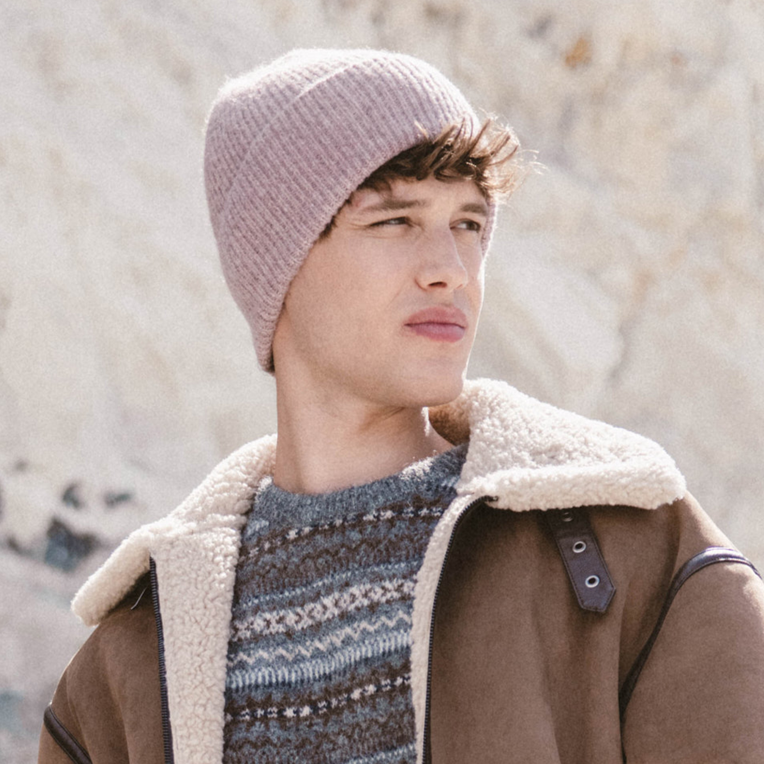 Bonnet parme homme