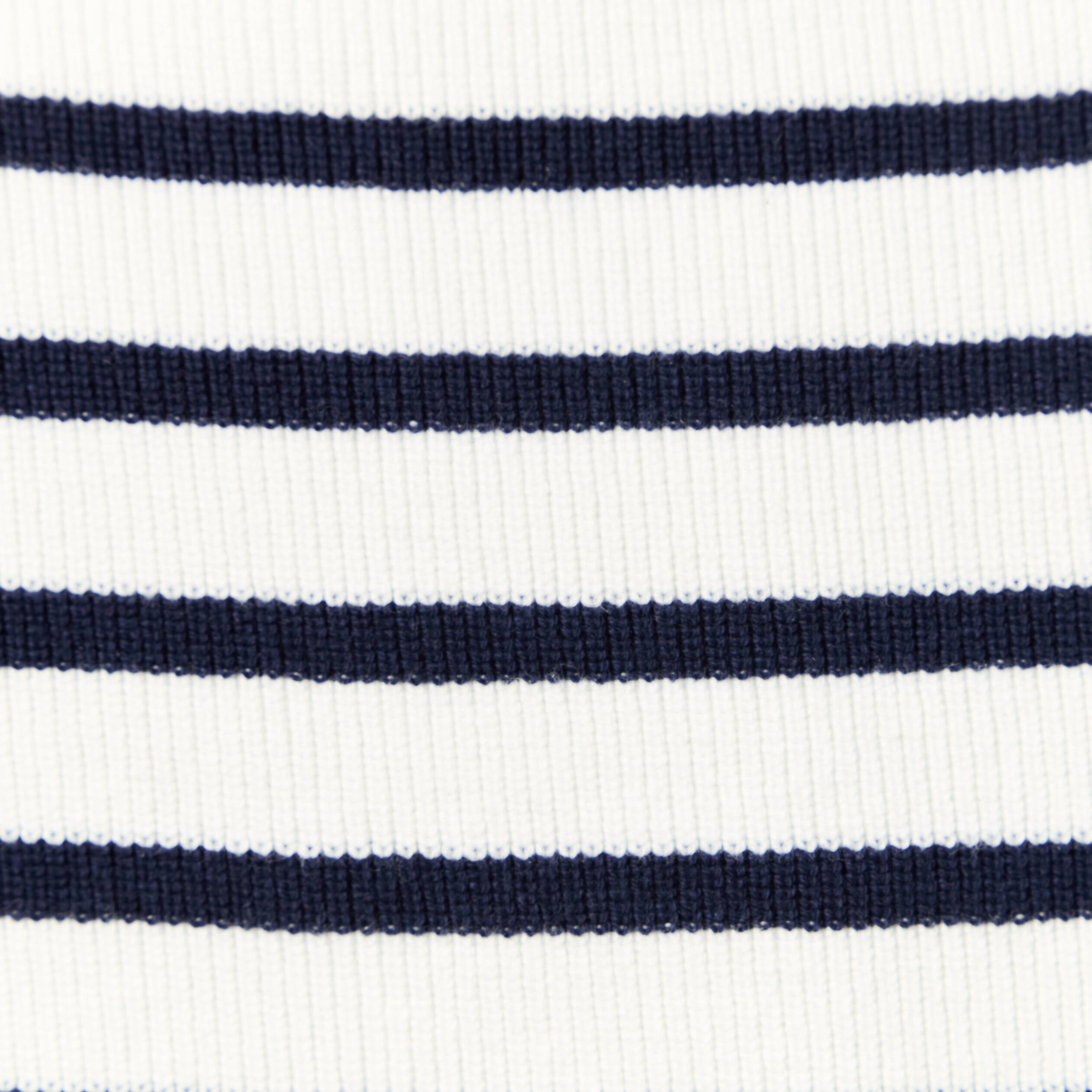 Pull sans manches col en V ecru femme