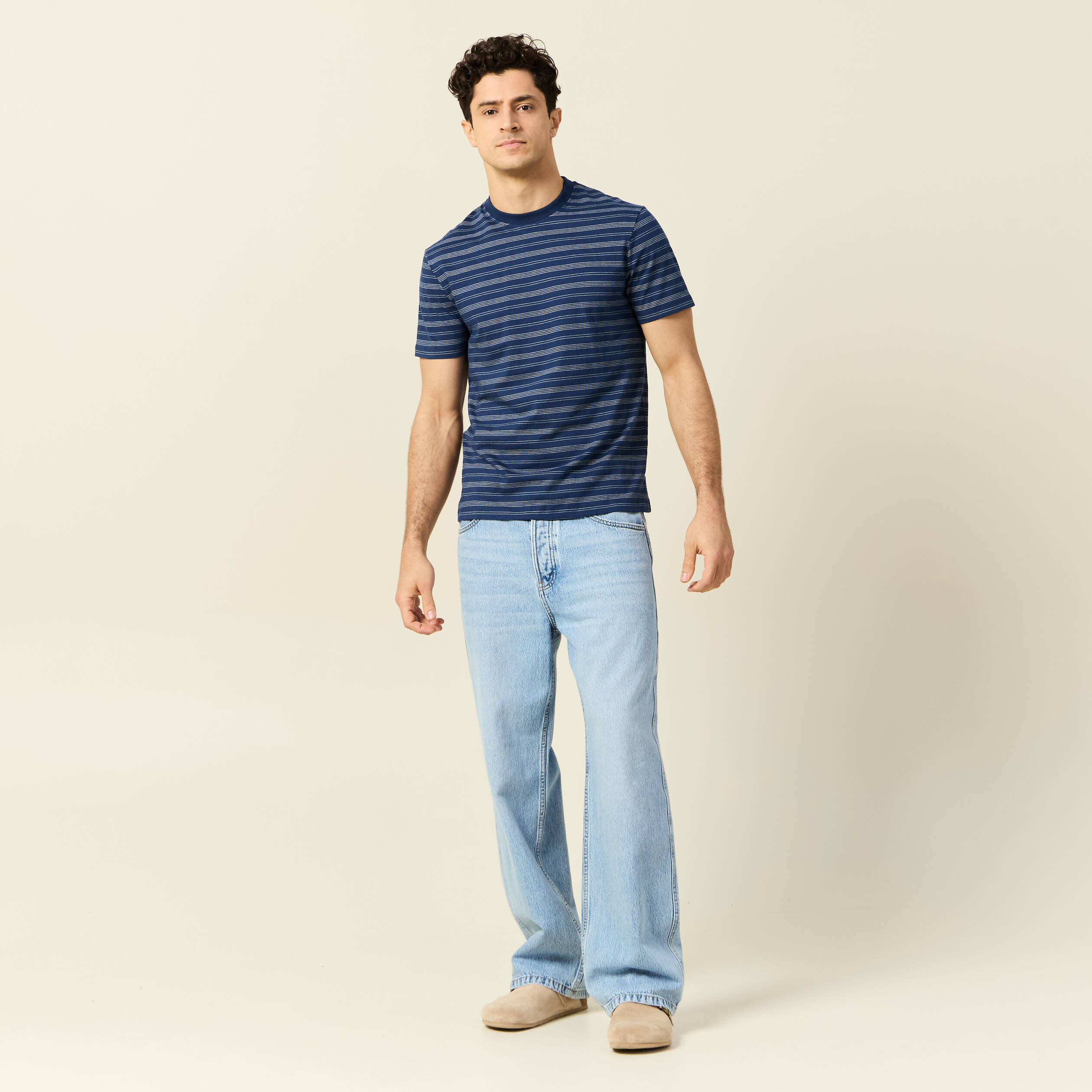 t shirt manches courtes bleu marine homme T-shirt manches courtes bleu marine homme