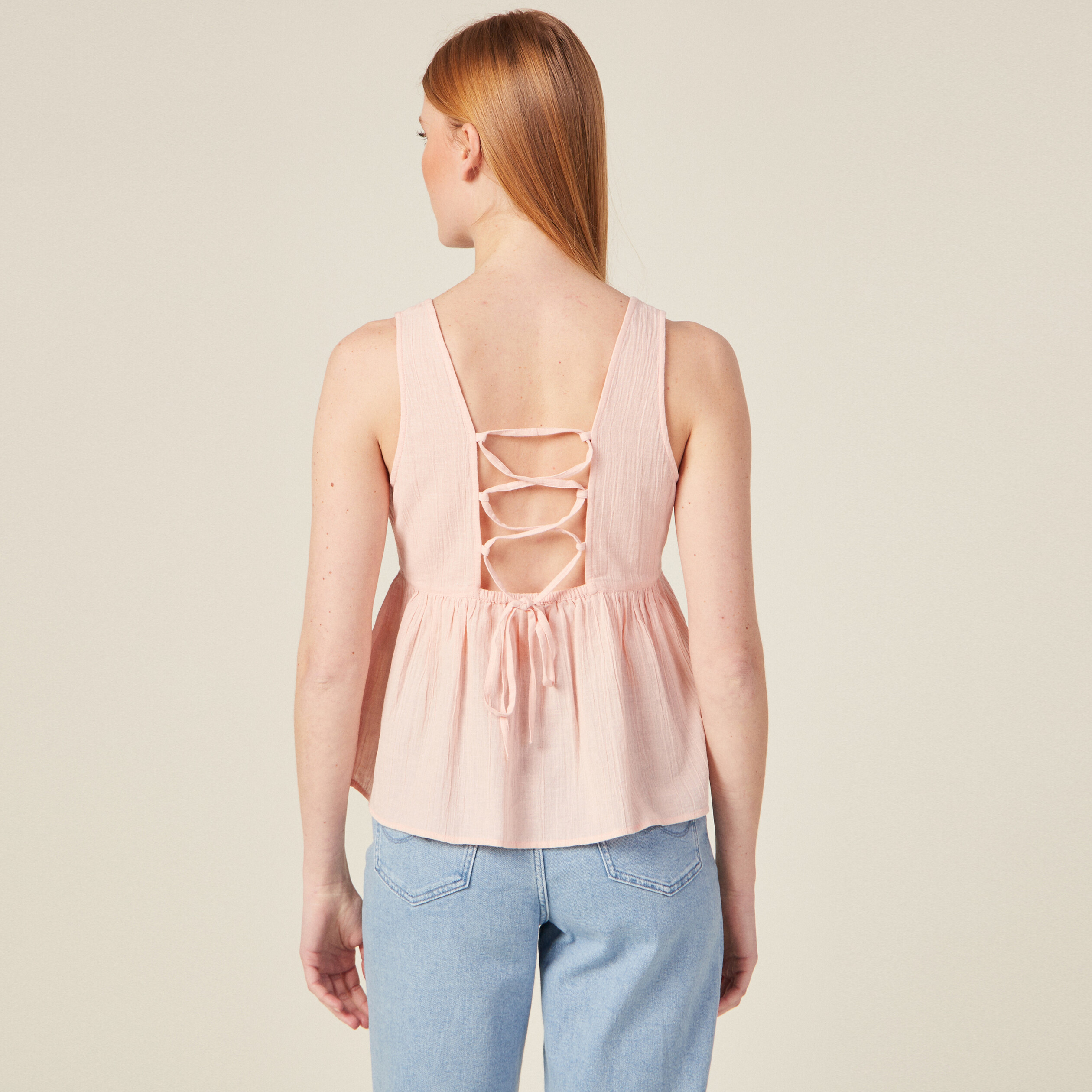 Blouse a top bretelle femme