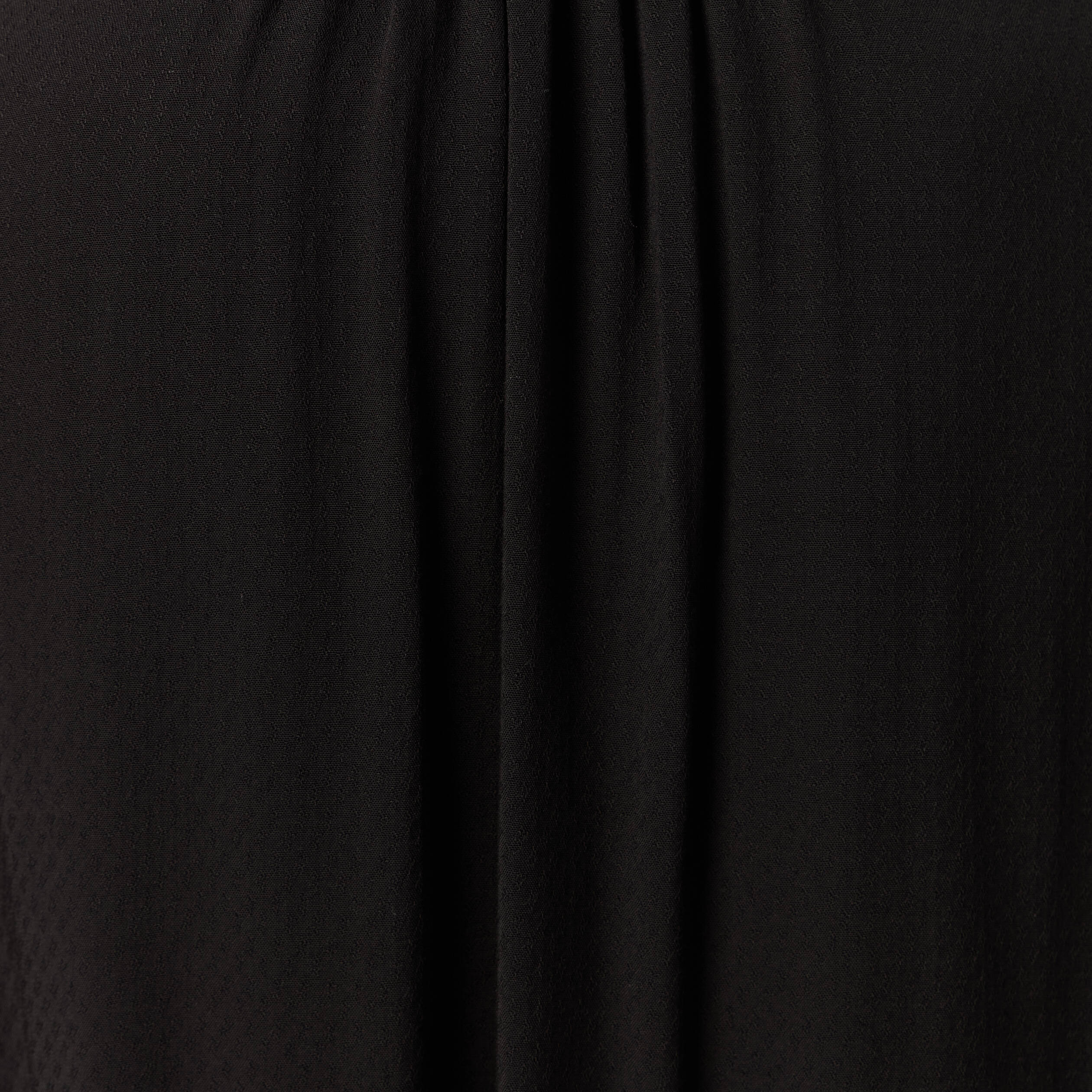 Chemise manches courtes noir femme