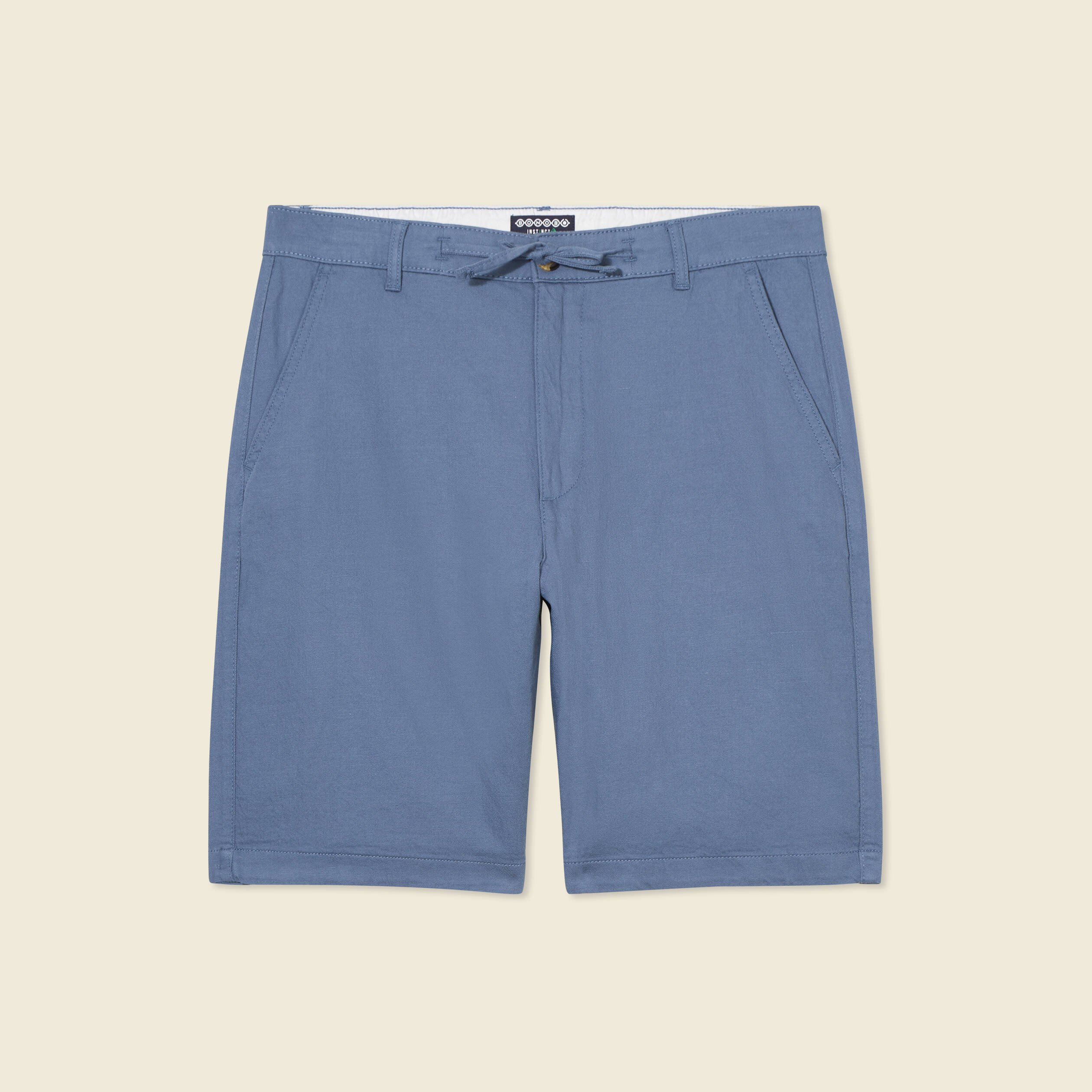bermuda droit bleu fonce homme Bermuda droit bleu foncé homme