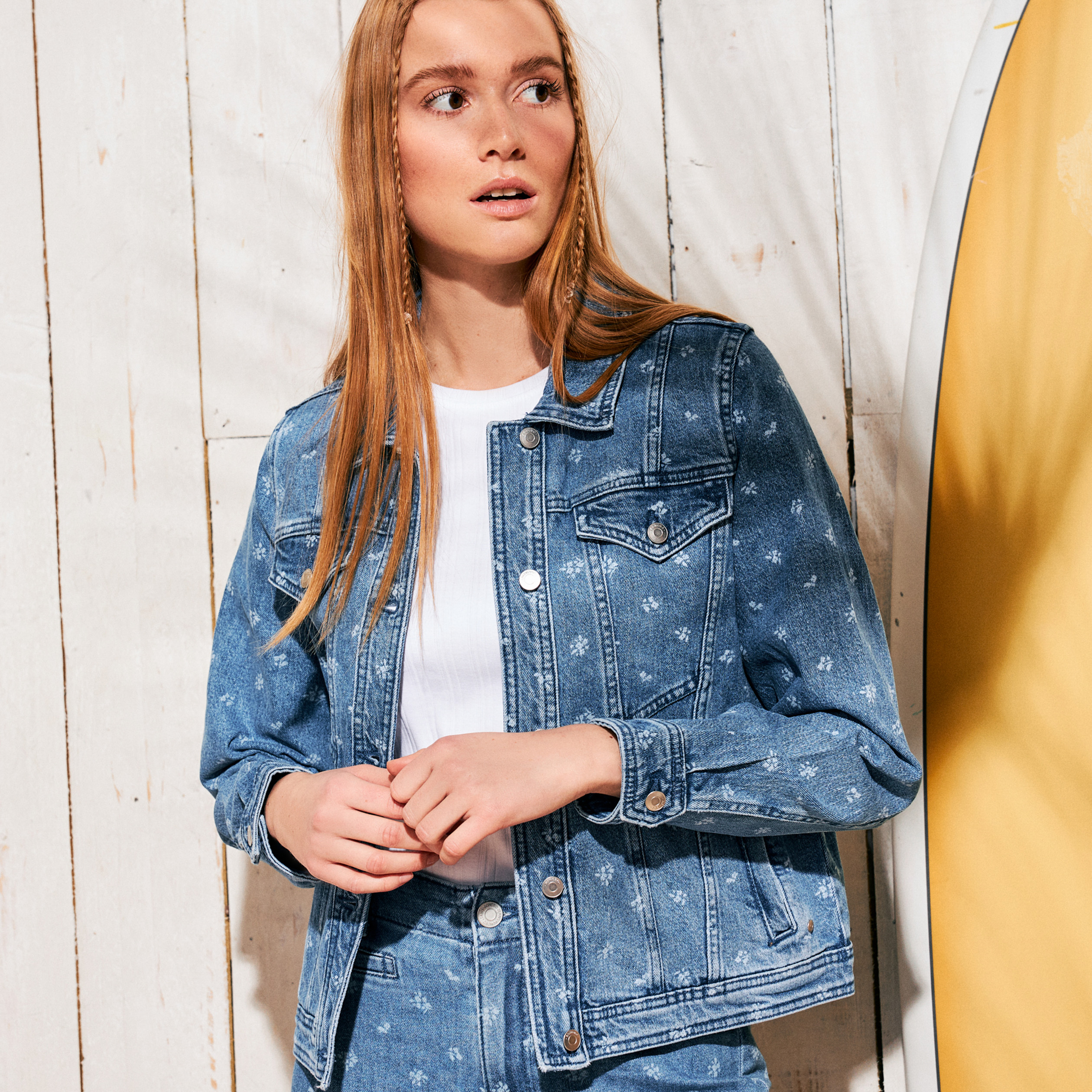 Veste en hotsell jean femme bonobo