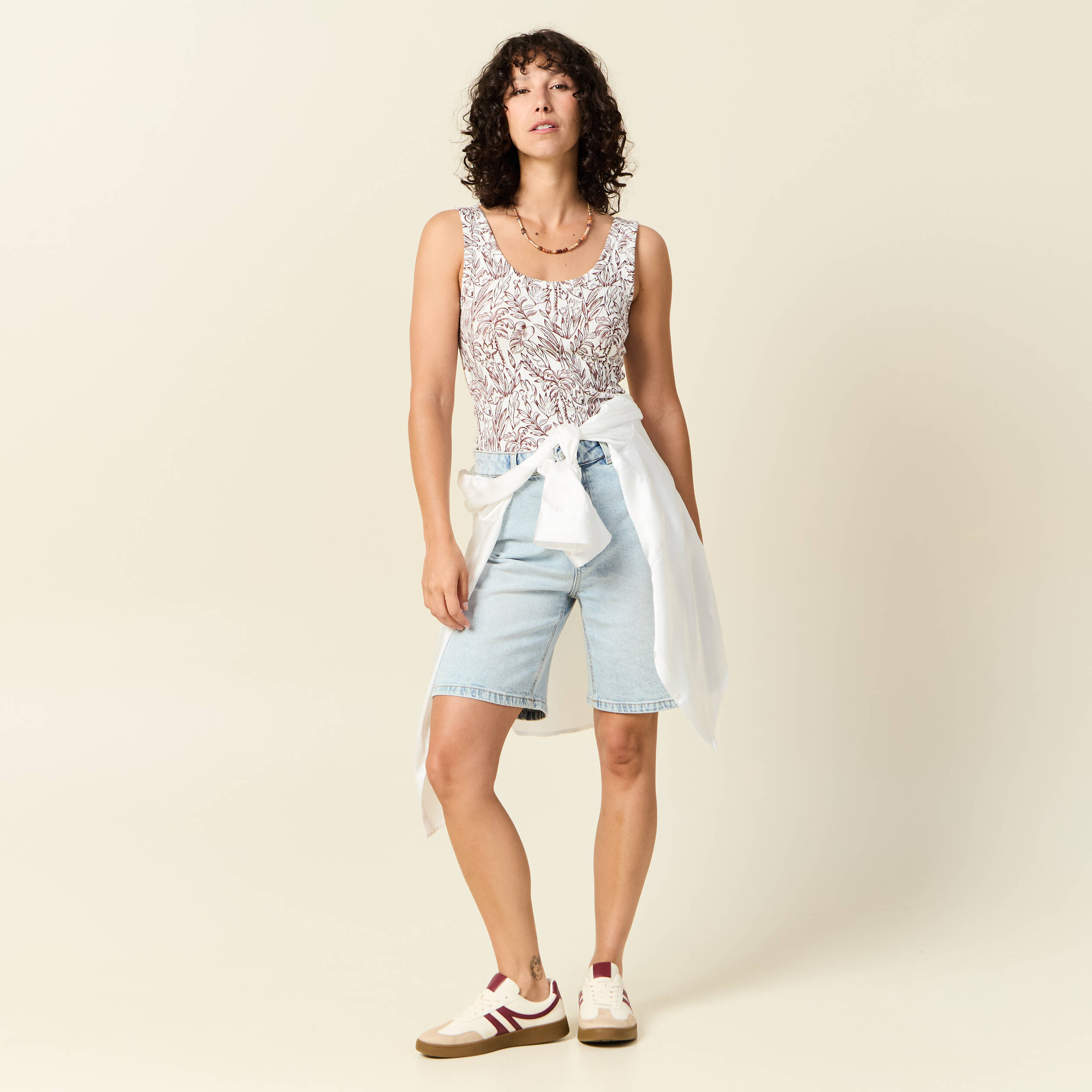 debardeur sans manches marron fonce femme Débardeur sans manches marron foncé femme
