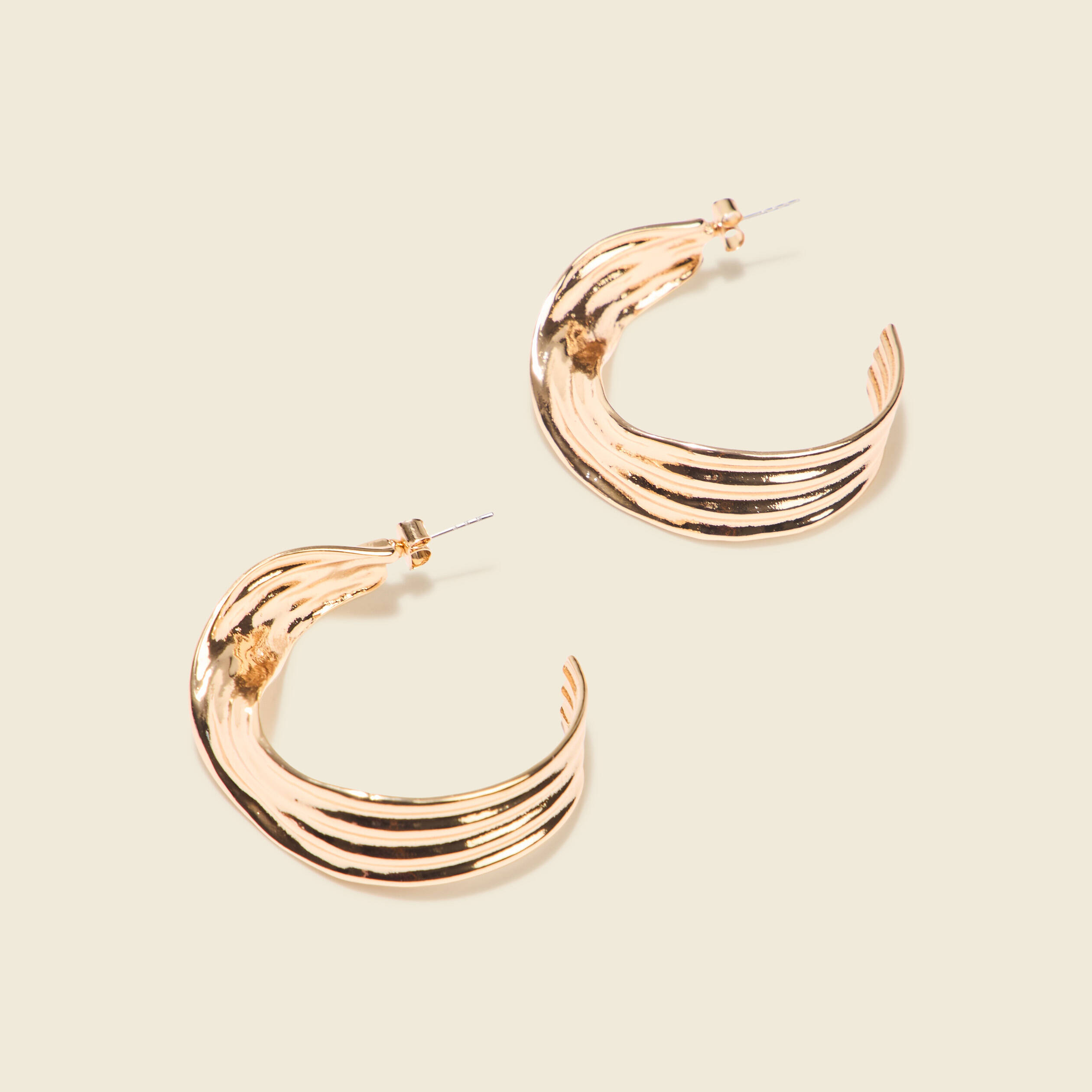 boucles doreilles creoles couleur or femme Boucles d'oreilles créoles couleur or femme