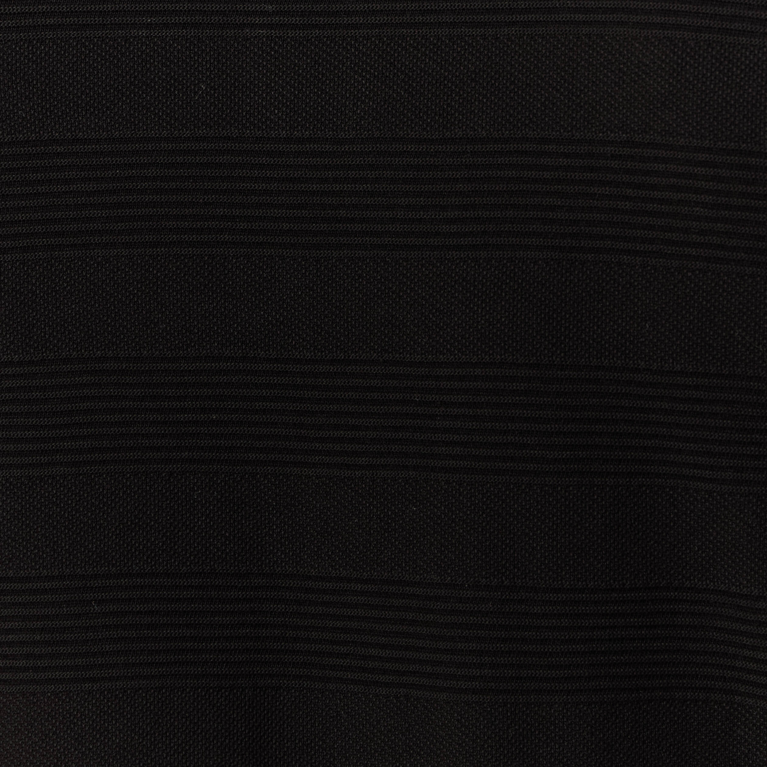Polo manches longues noir homme