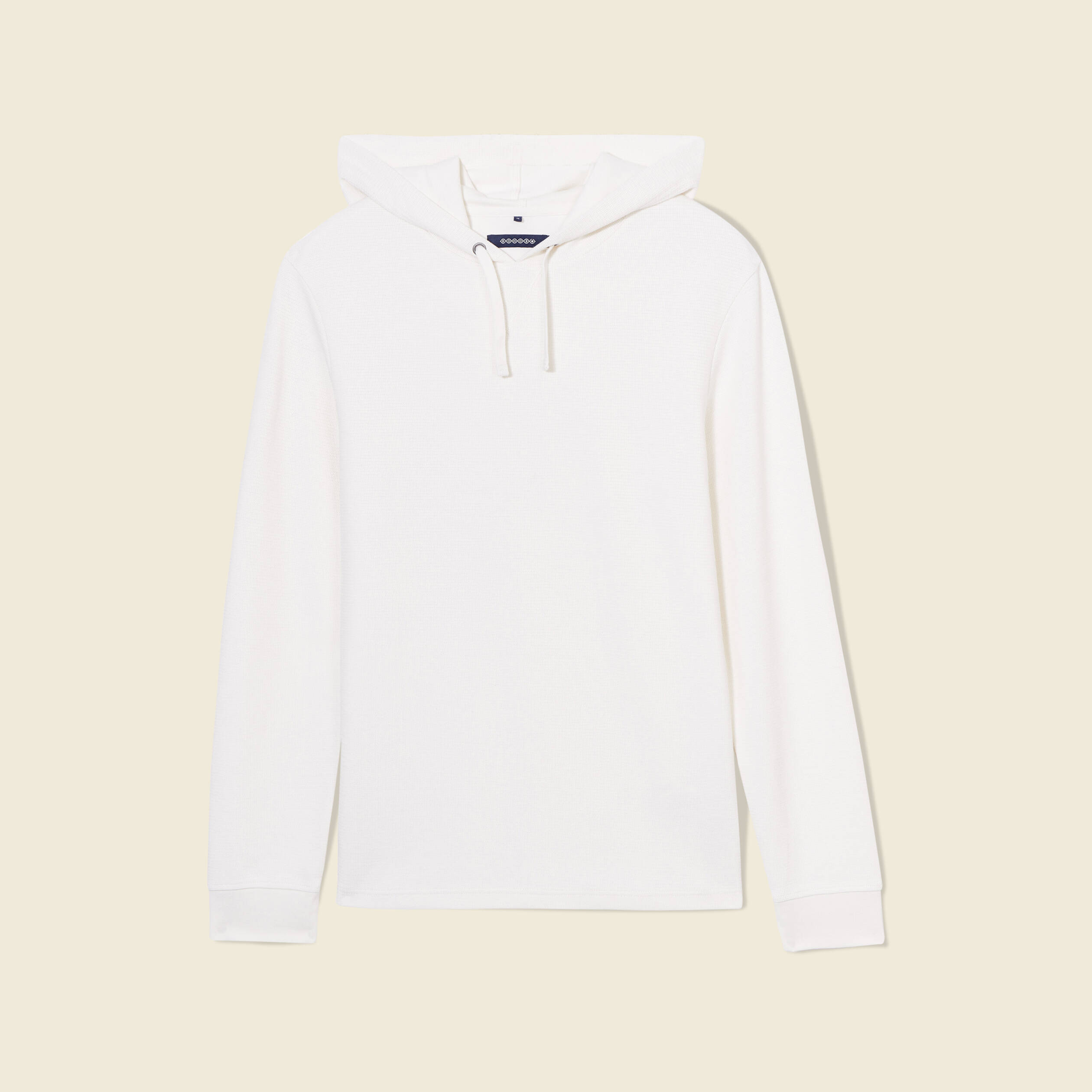 t shirt a capuche ecru homme T-shirt à capuche ecru homme