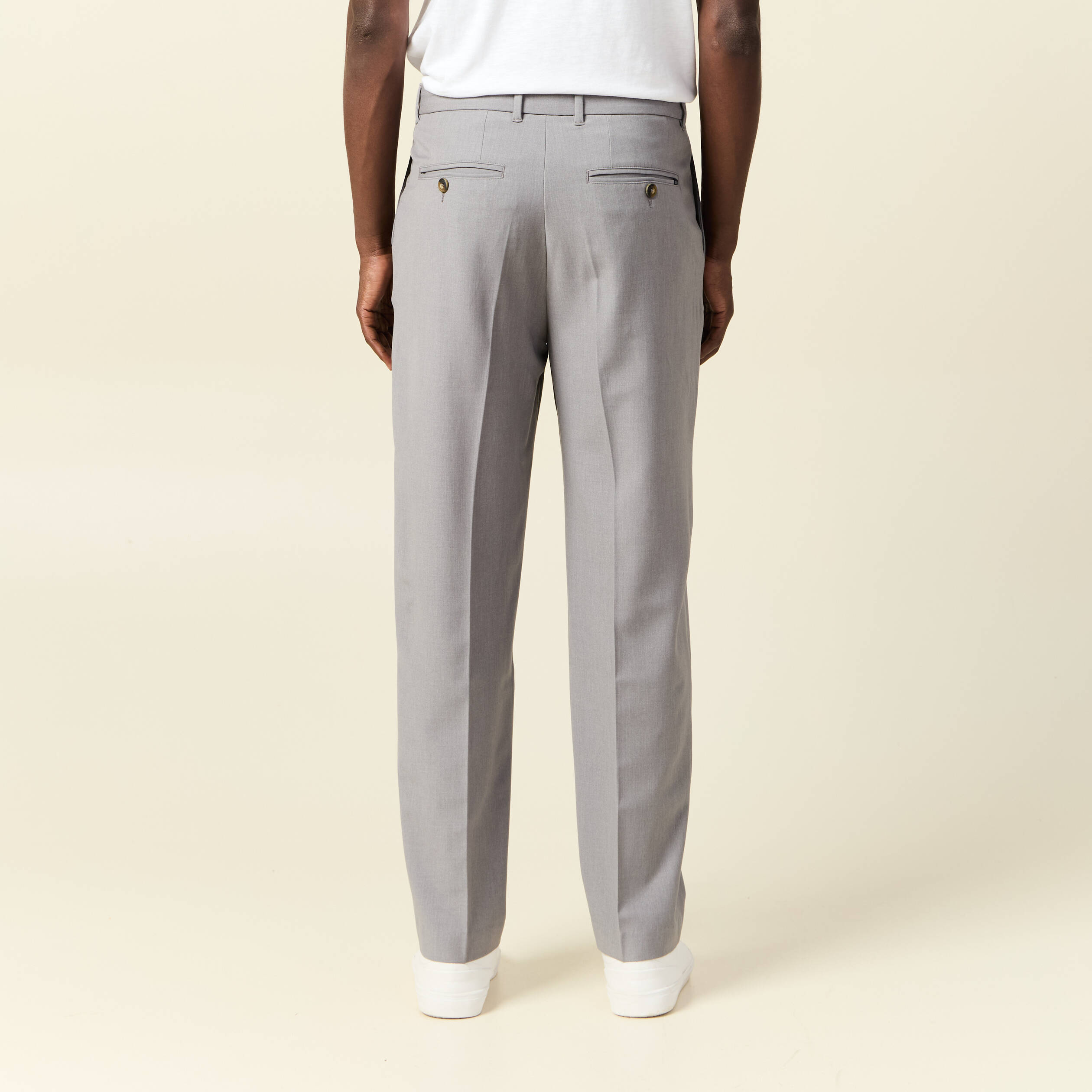 Pantalon chino large best sale