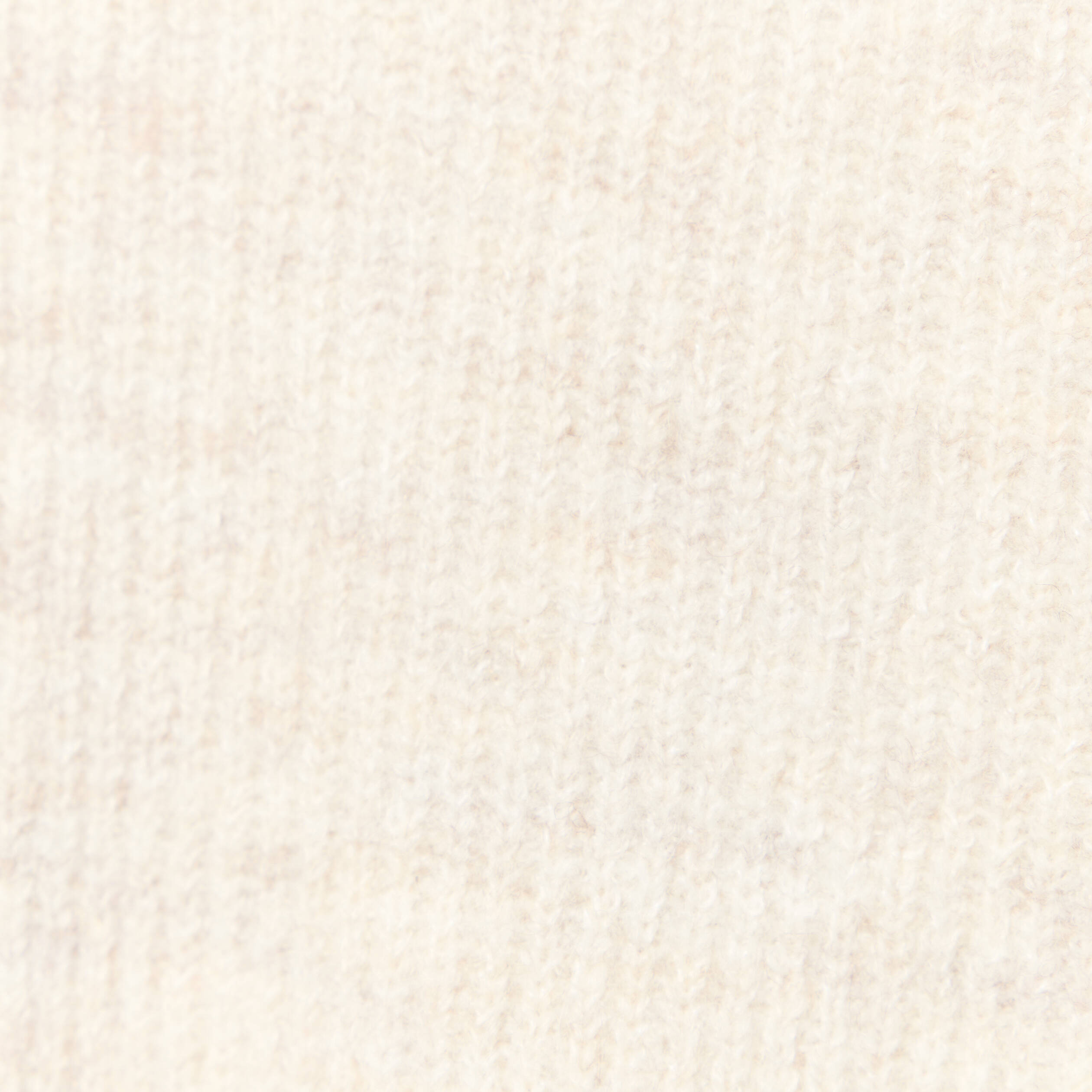 Gilet manches longues creme femme