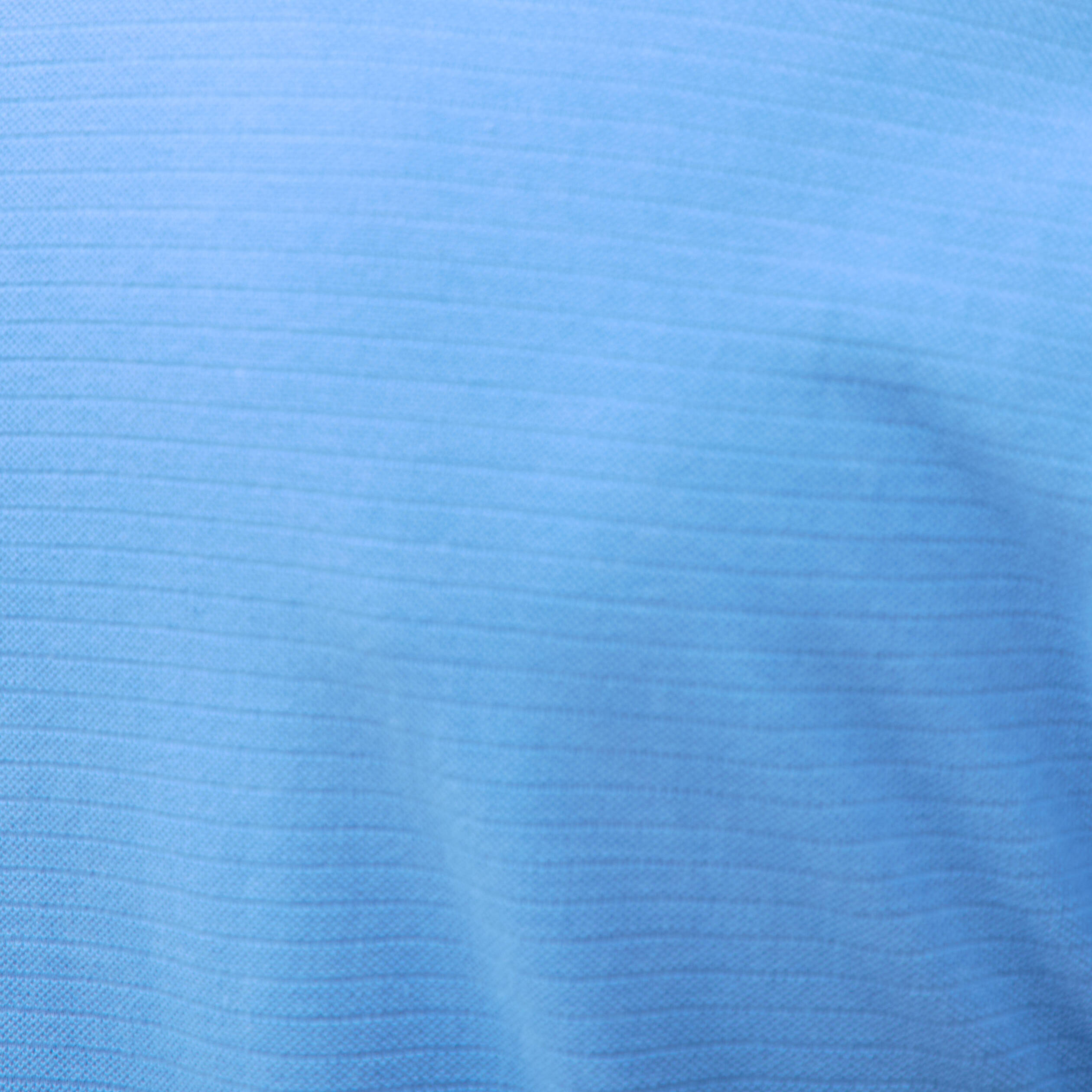 Polo cintr&eacute; en coton manches courtes bleu violet homme