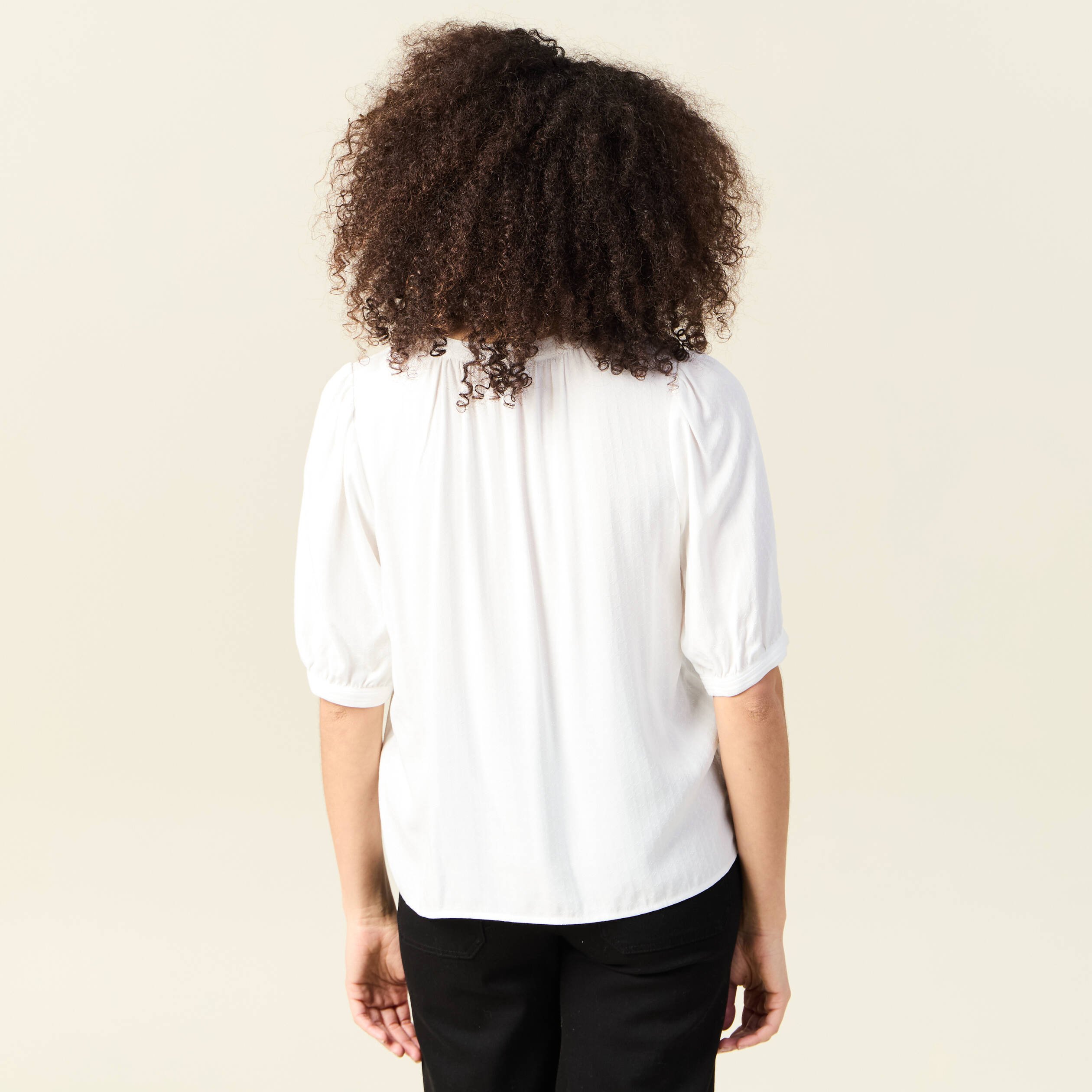 chemise manches courtes ecru femme Chemise manches courtes ecru femme