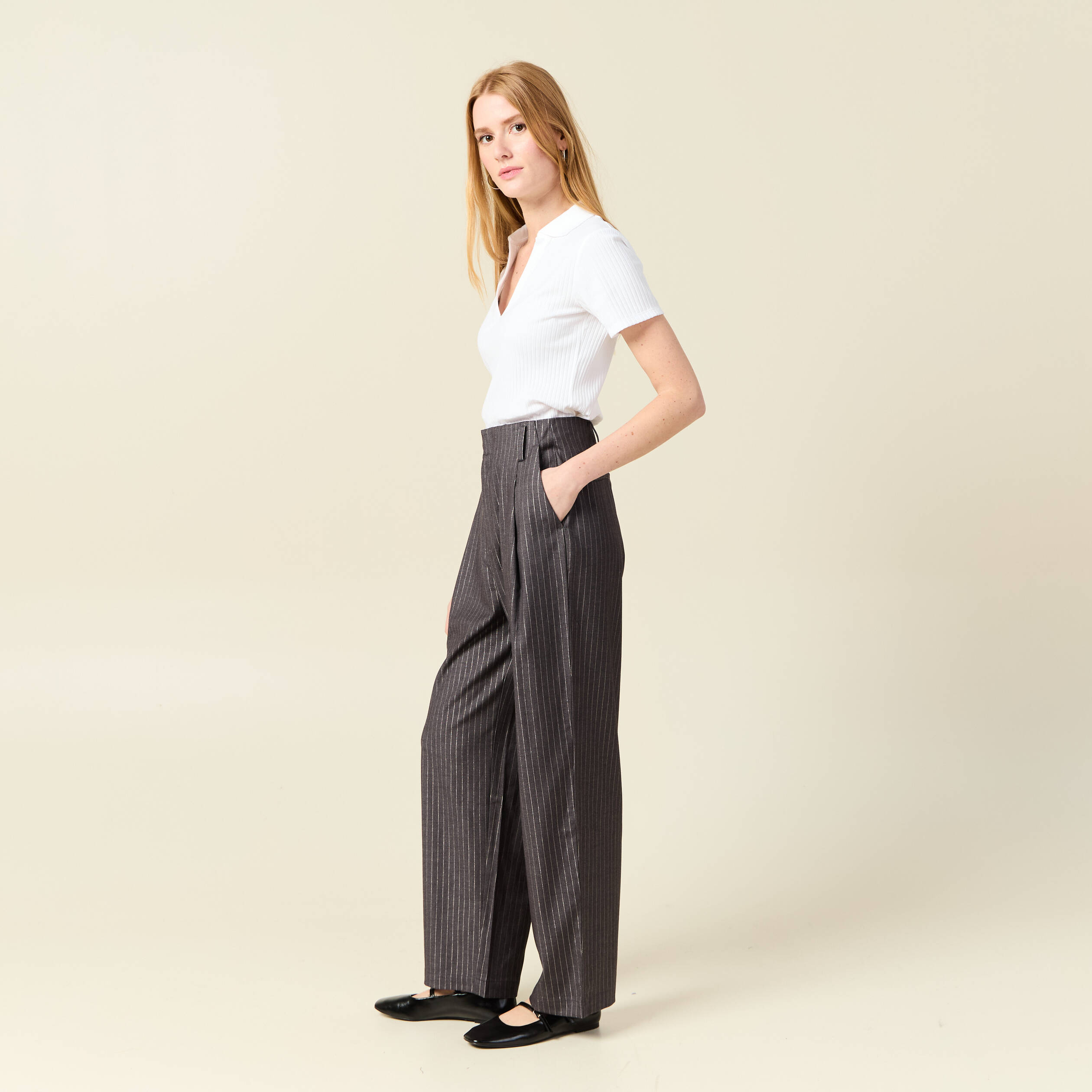Magasin pantalon taille haute online