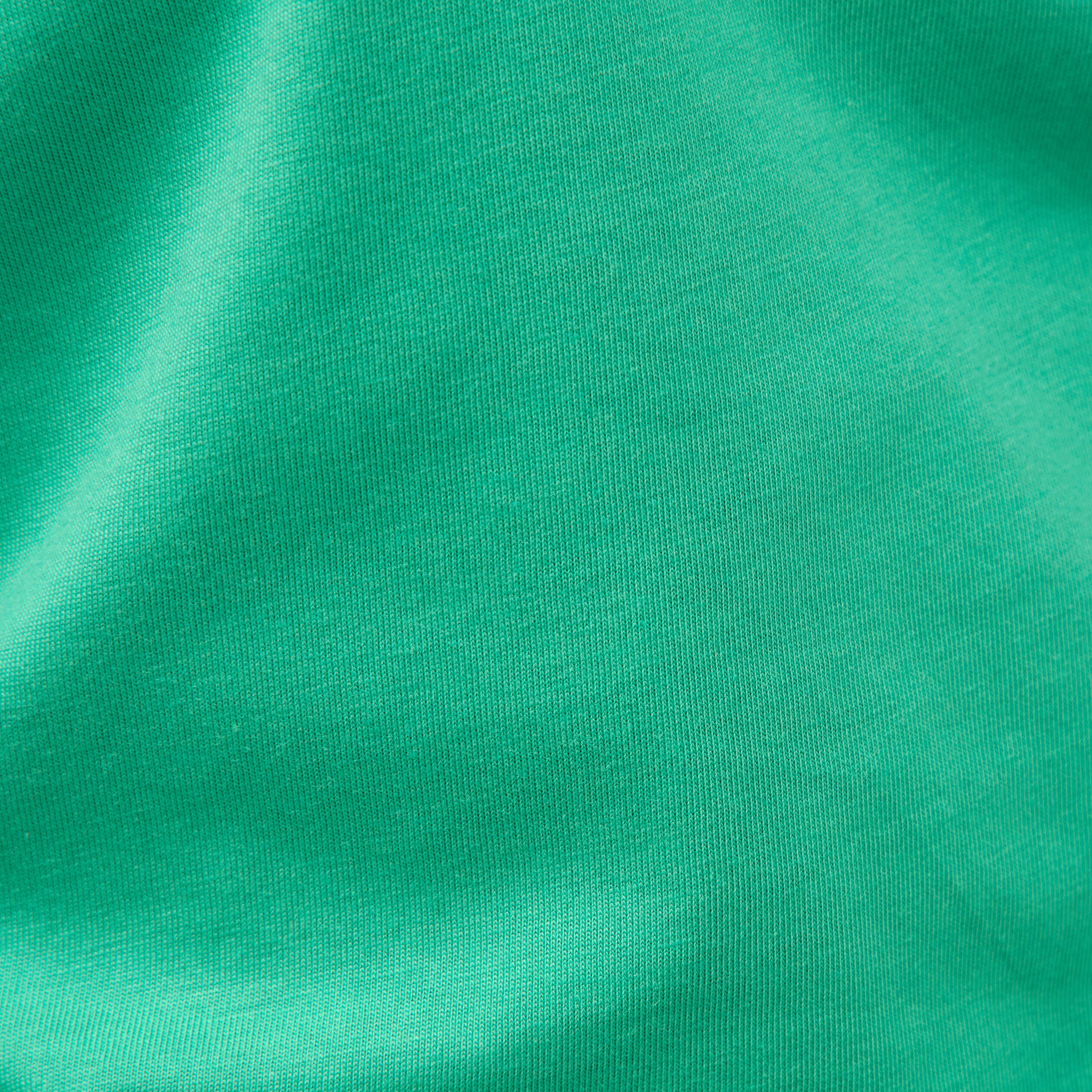 T-shirt ajust&eacute; col rond manches courtes vert femme
