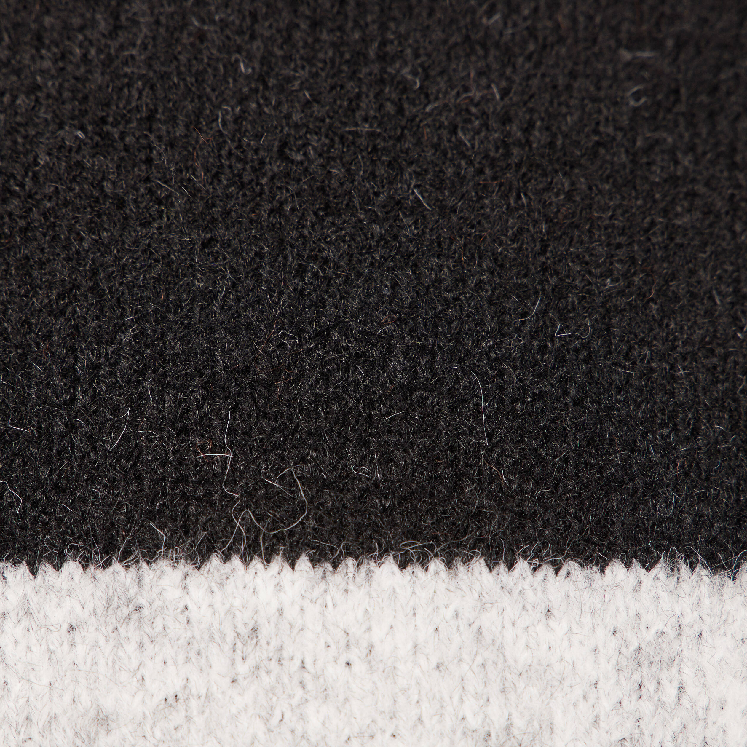 Pull manches longues noir homme