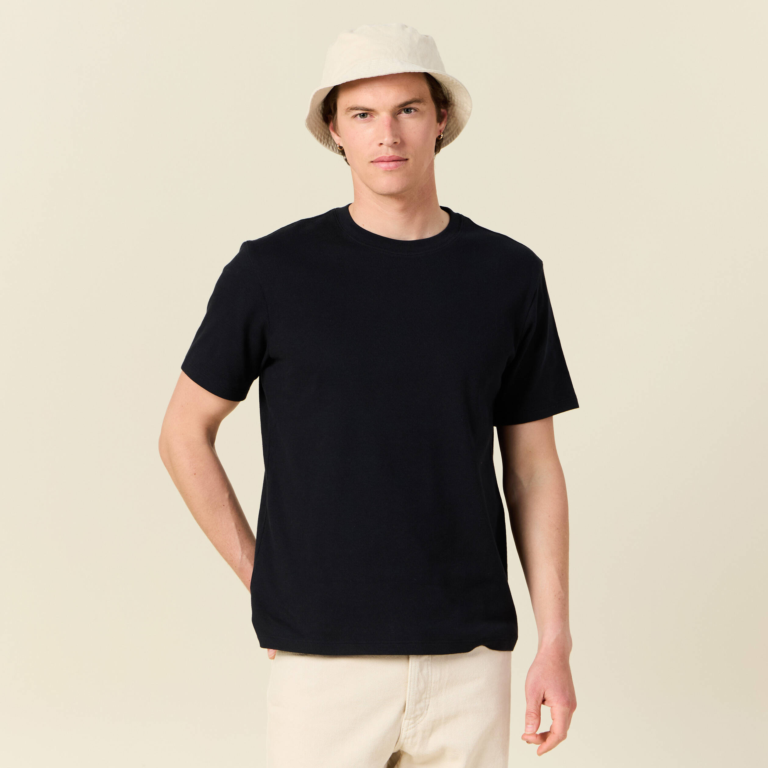 t shirt manches courtes noir homme T-shirt manches courtes noir homme