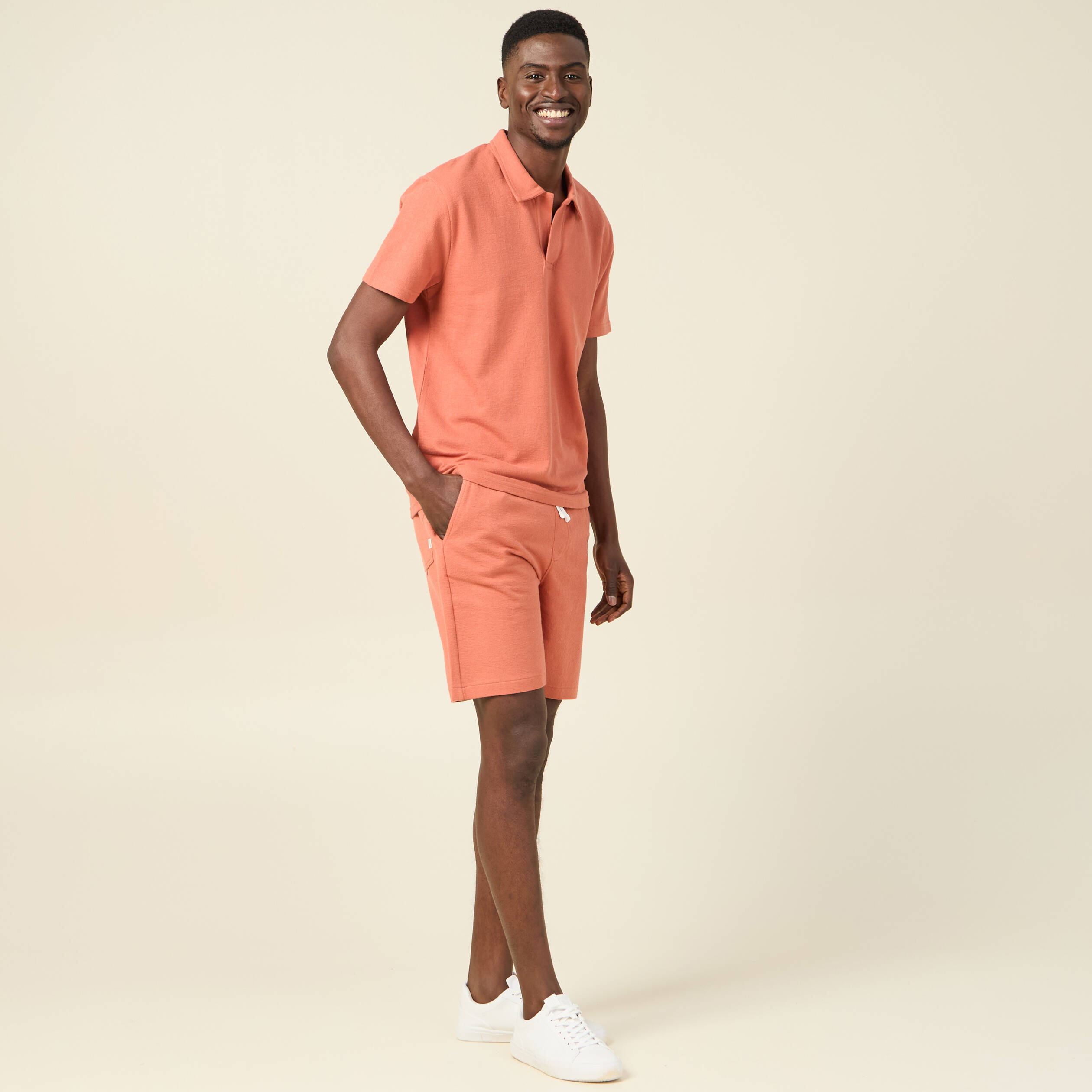 polo manches courtes rose homme Polo manches courtes rose homme