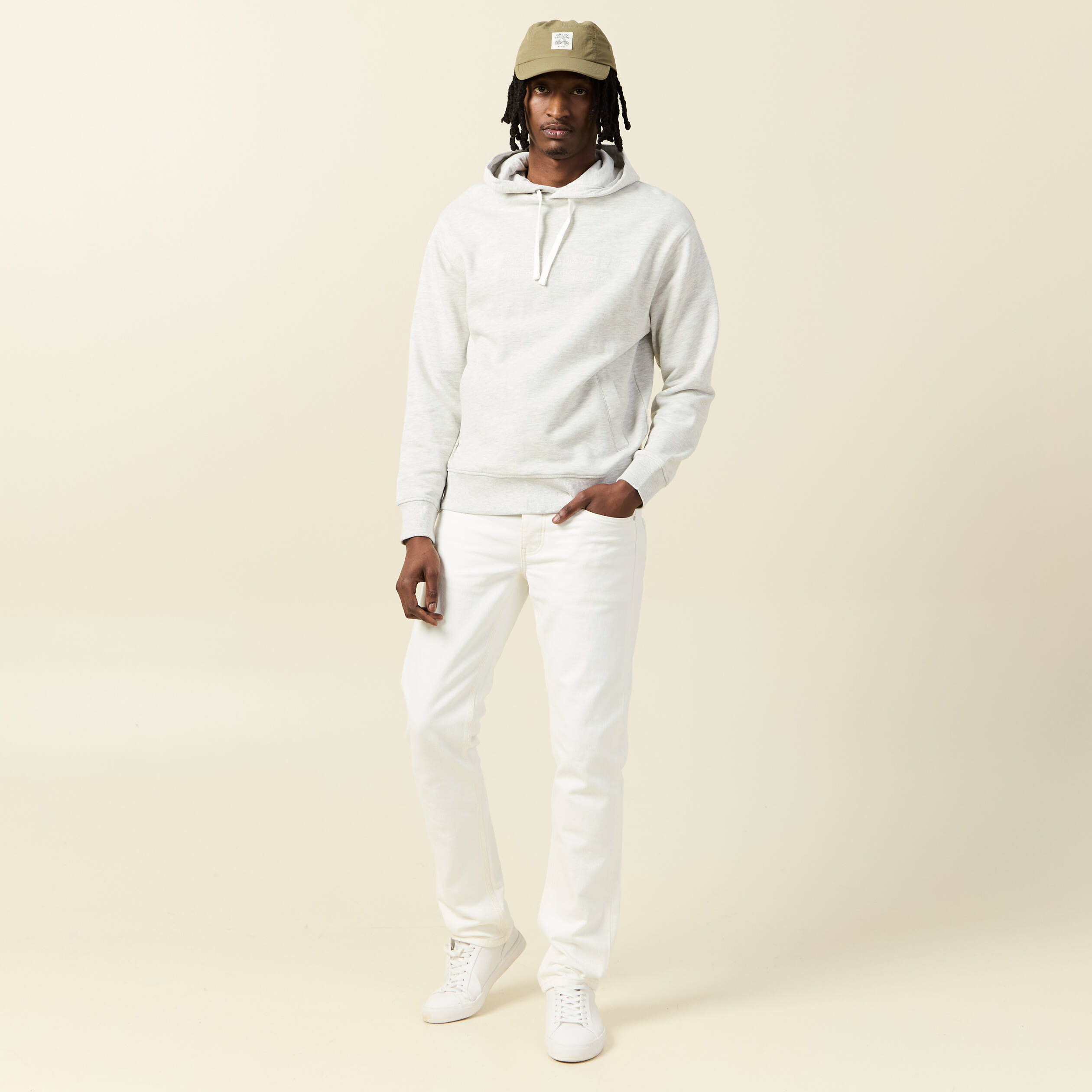 sweat a capuche gris homme Sweat à capuche gris homme