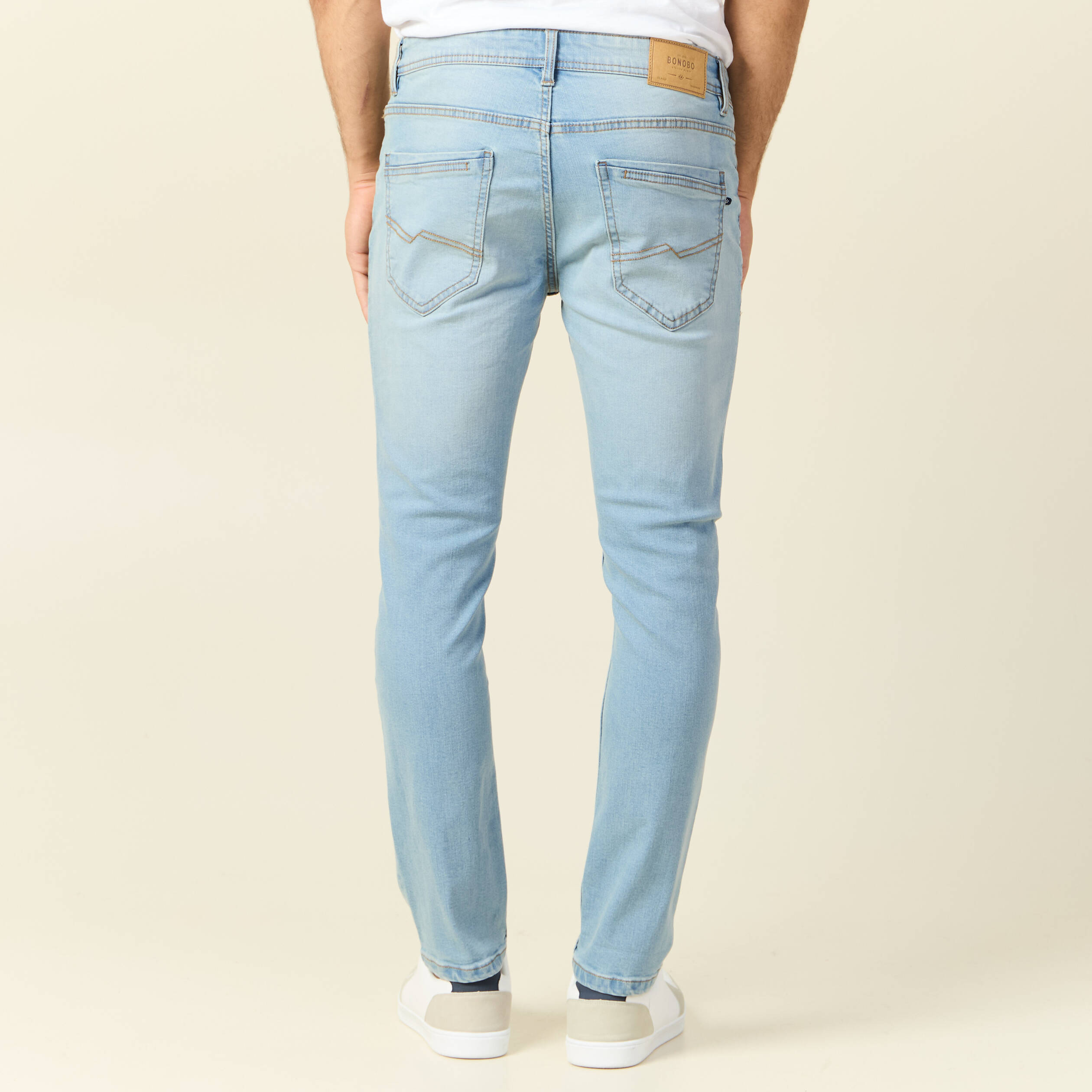 Jeans slim éco-responsable denim used homme