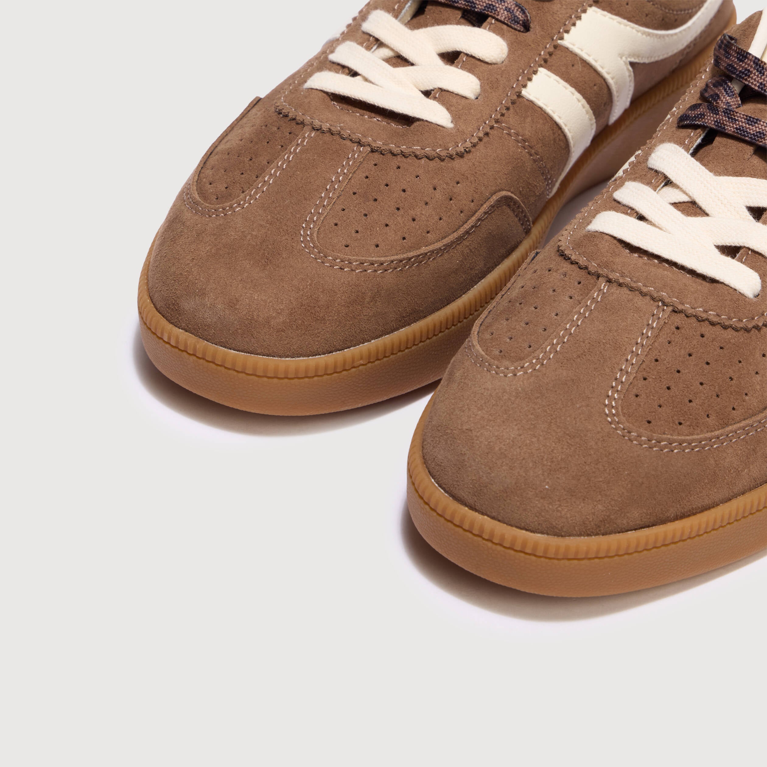 Basket semelle miel marron femme